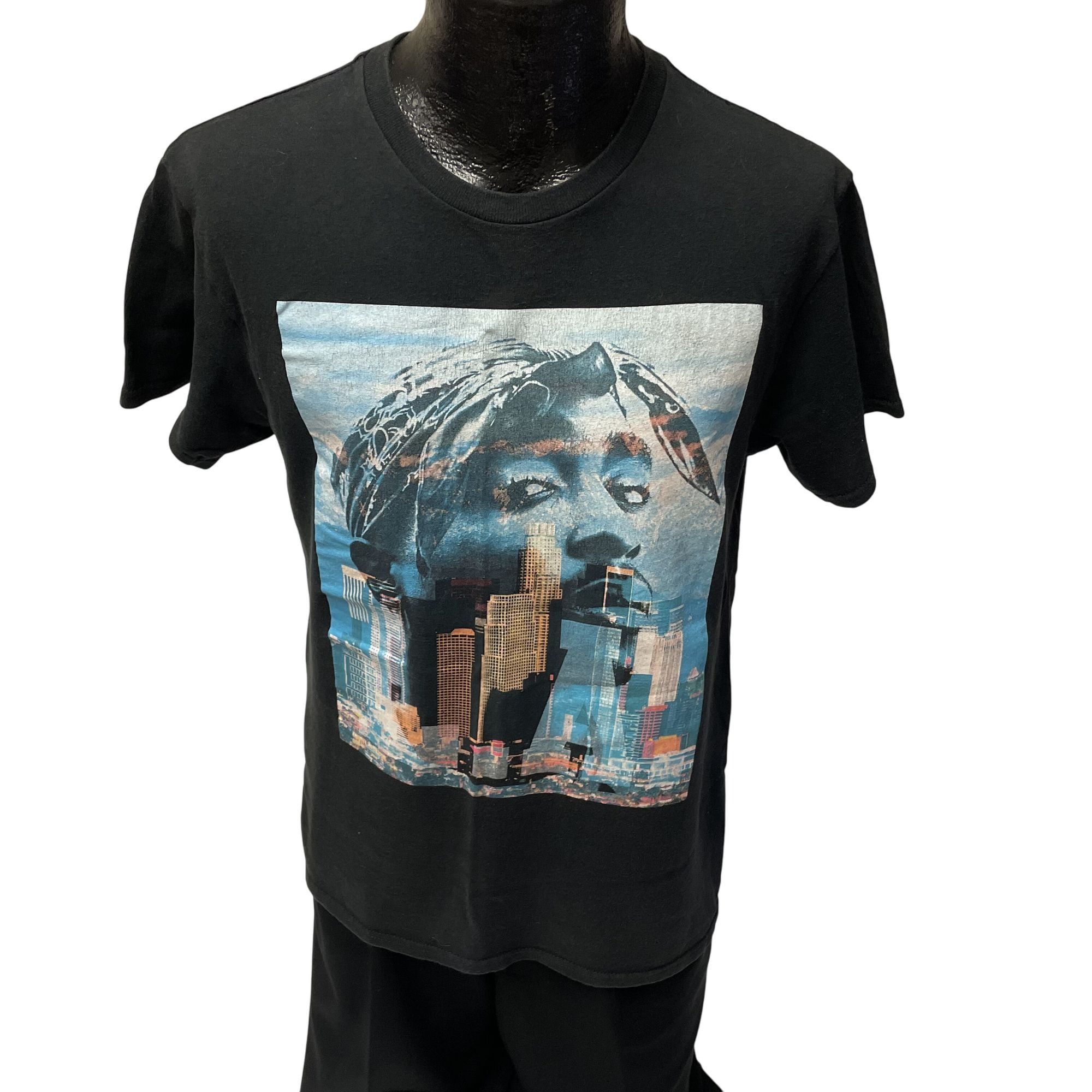 Other TUPAC OG Streetwear 2015 LA SKYLINE Legendary Rap Shirt Size US M / EU 48-50 / 2 - 2 Thumbnail