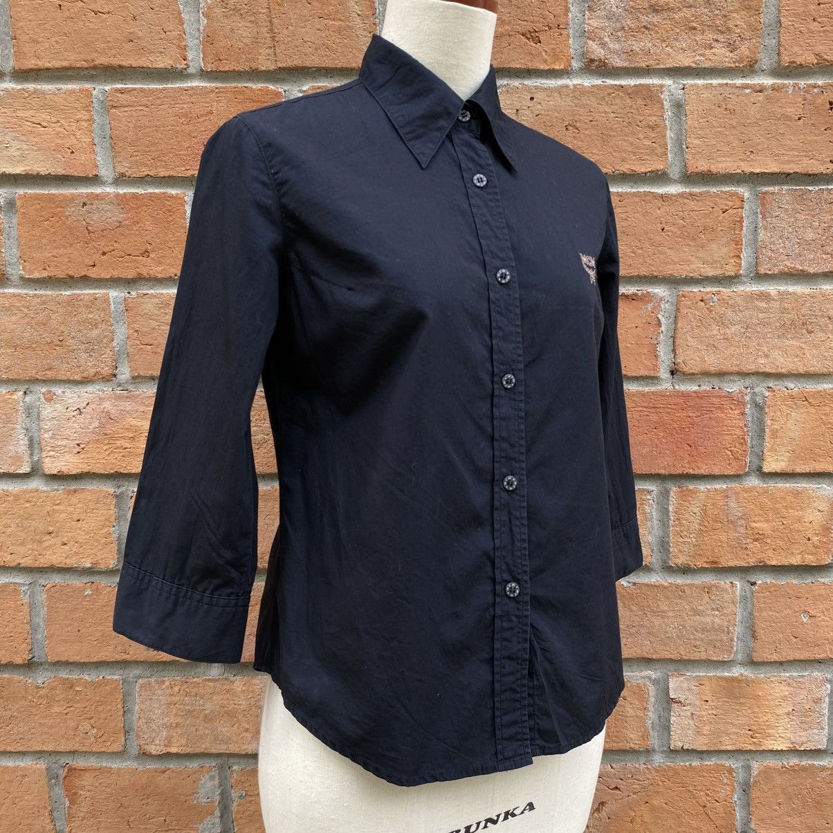 MCM MCM Black Logo Shirt Size M / US 6-8 / IT 42-44 - 3 Thumbnail
