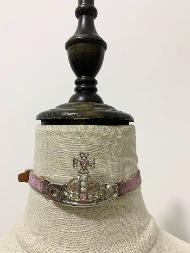 Vivienne Westwood Vivienne Westwood Mid-1900s pink belt buckle Saturn choke Size ONE SIZE - 5 Thumbnail