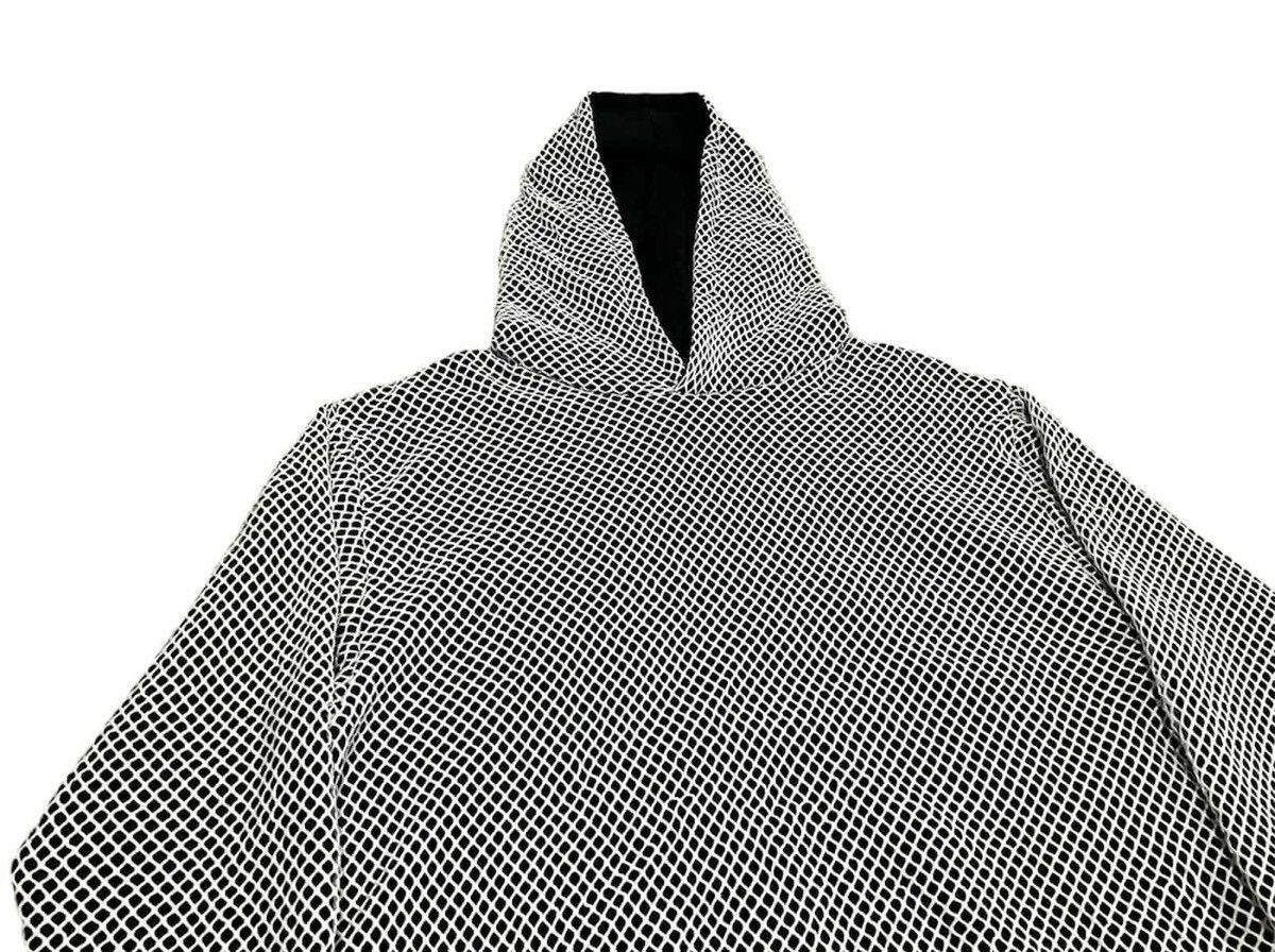 Undercover 🔥Sick Y2K Noisemaker Double Layer Net Mesh Hoodie Goth Punk Size US XL / EU 56 / 4 - 2 Thumbnail