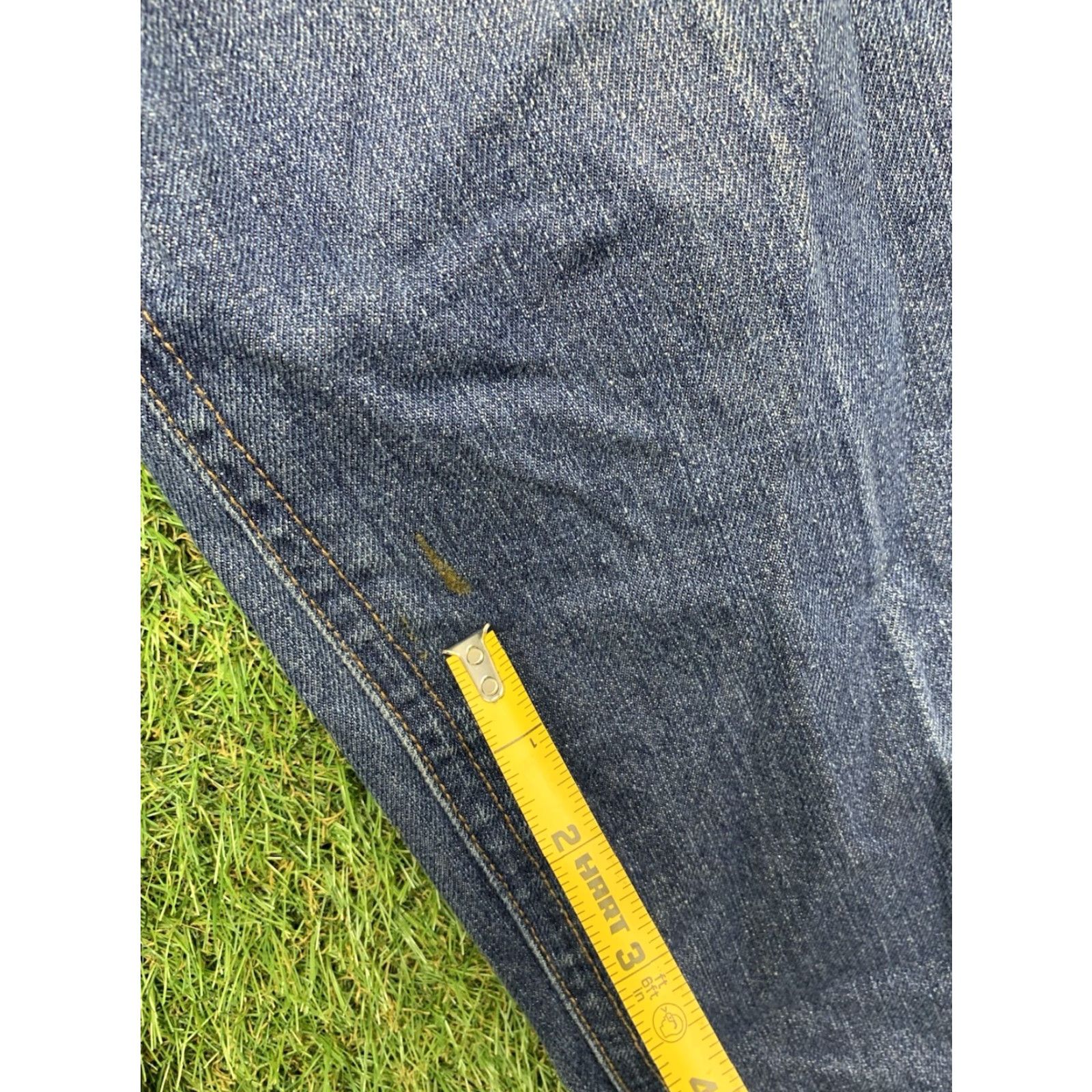 Enyce VINTAGE Enyce Jeans Men 36x30 Denim Wide Leg Baggy Hip Hop Skater 80s 90s Y2K Casual Size US 36 / EU 52 - 4 Thumbnail