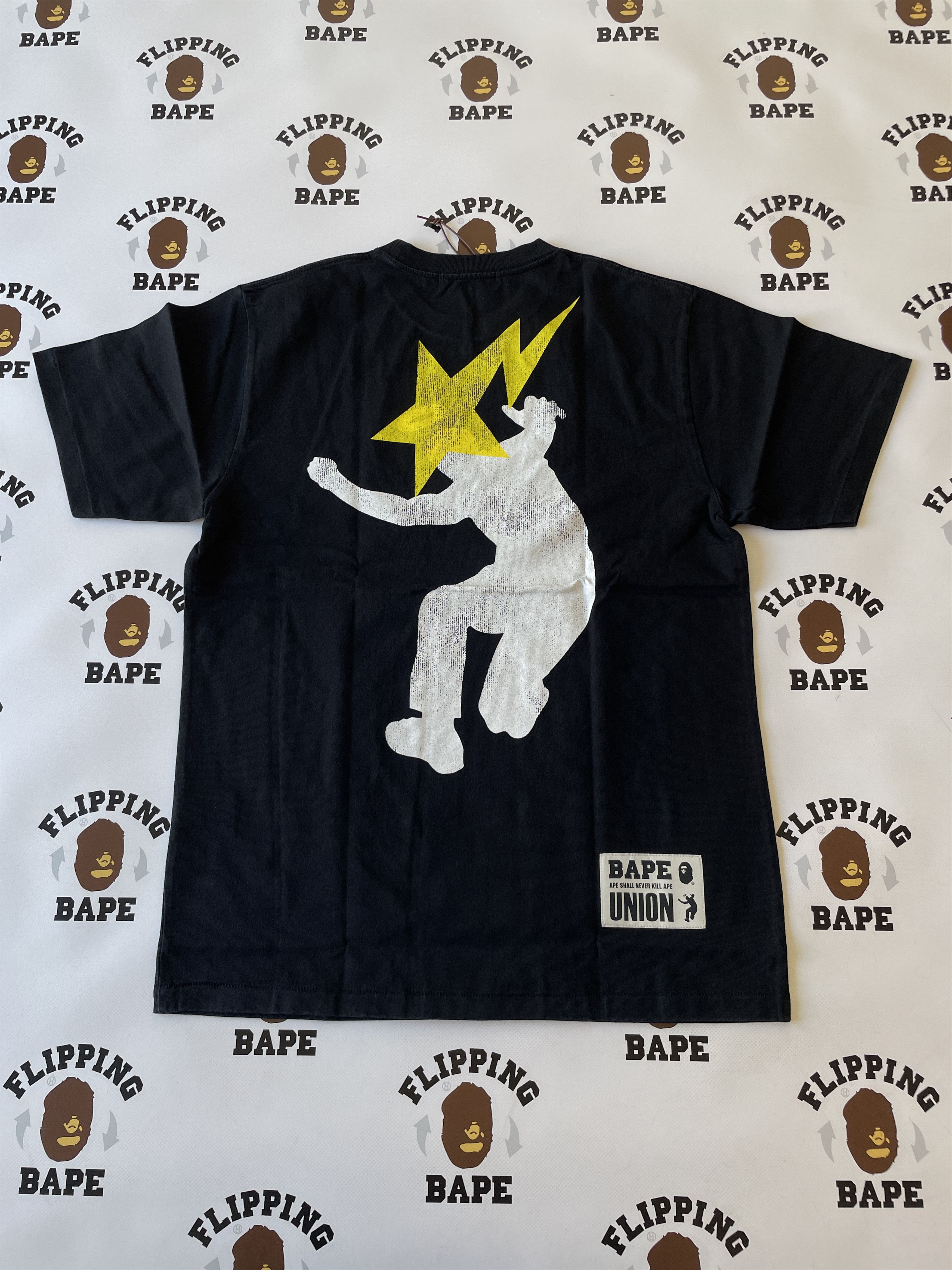 ベイプ ユニオン BAPE UNION WASHED APE HEAD TEE BAPE X UNION WASHED APE HEAD TEE