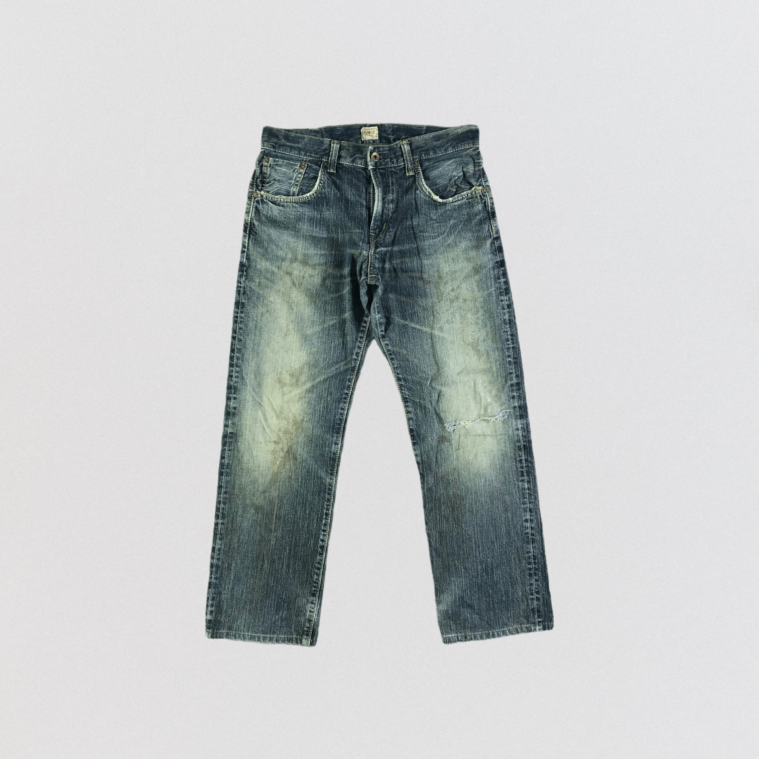 Edwin Vintage 90s Edwin 505 Selvedge Jeans-JM3598 Size US 34 / EU 50 - 1 Thumbnail