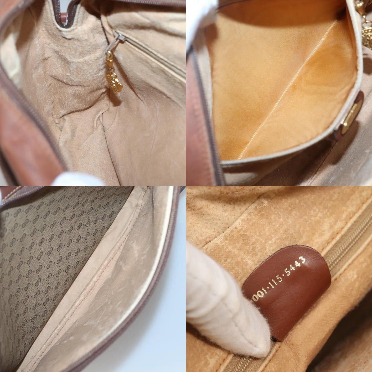 Gucci GUCCI Micro GG Supreme Shoulder Bag Pvc Beige Gold 001 115 Size ONE SIZE - 12 Thumbnail