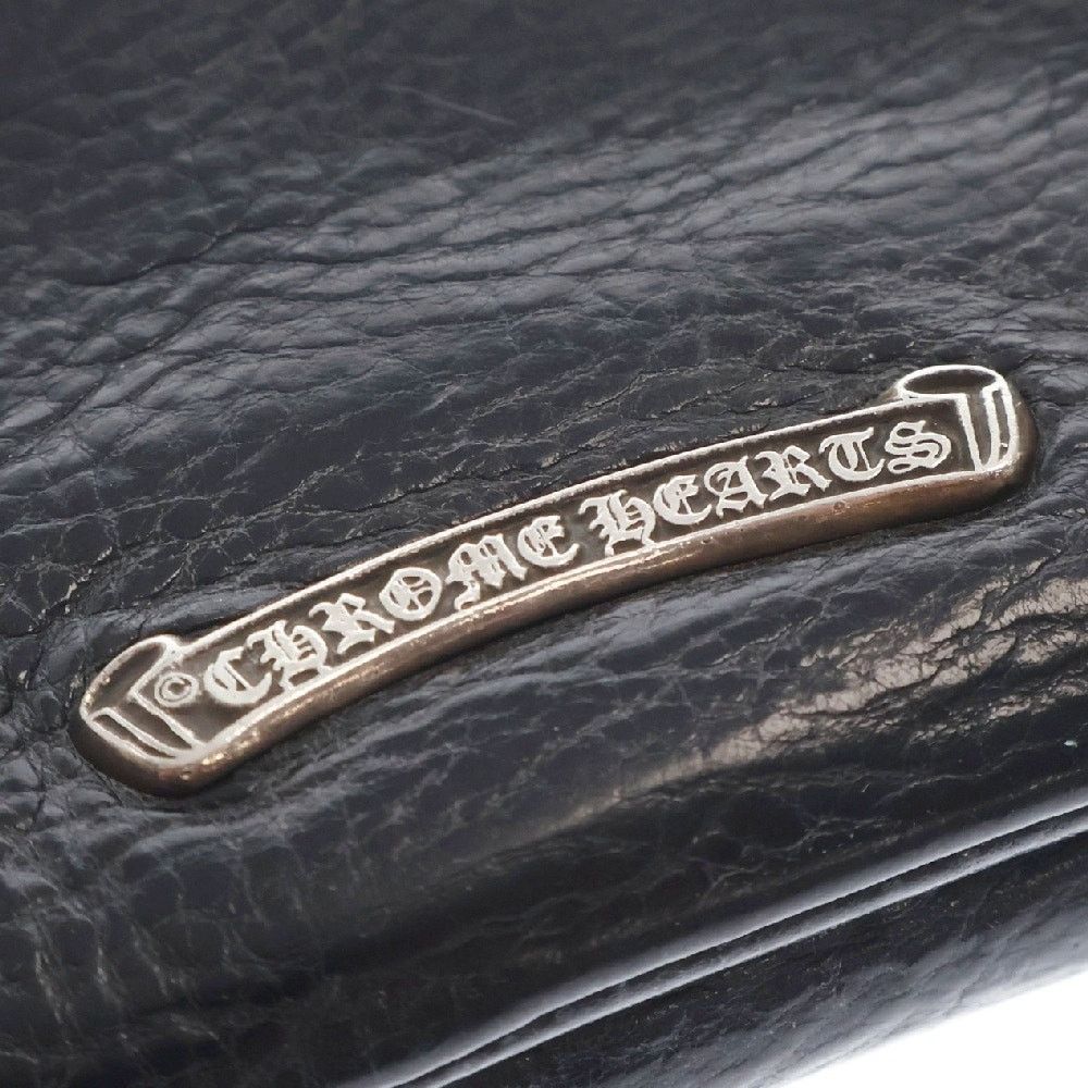 Chrome Hearts CHROME HEARTS Big Spoon Black Leather Wallet Size ONE SIZE - 6 Thumbnail