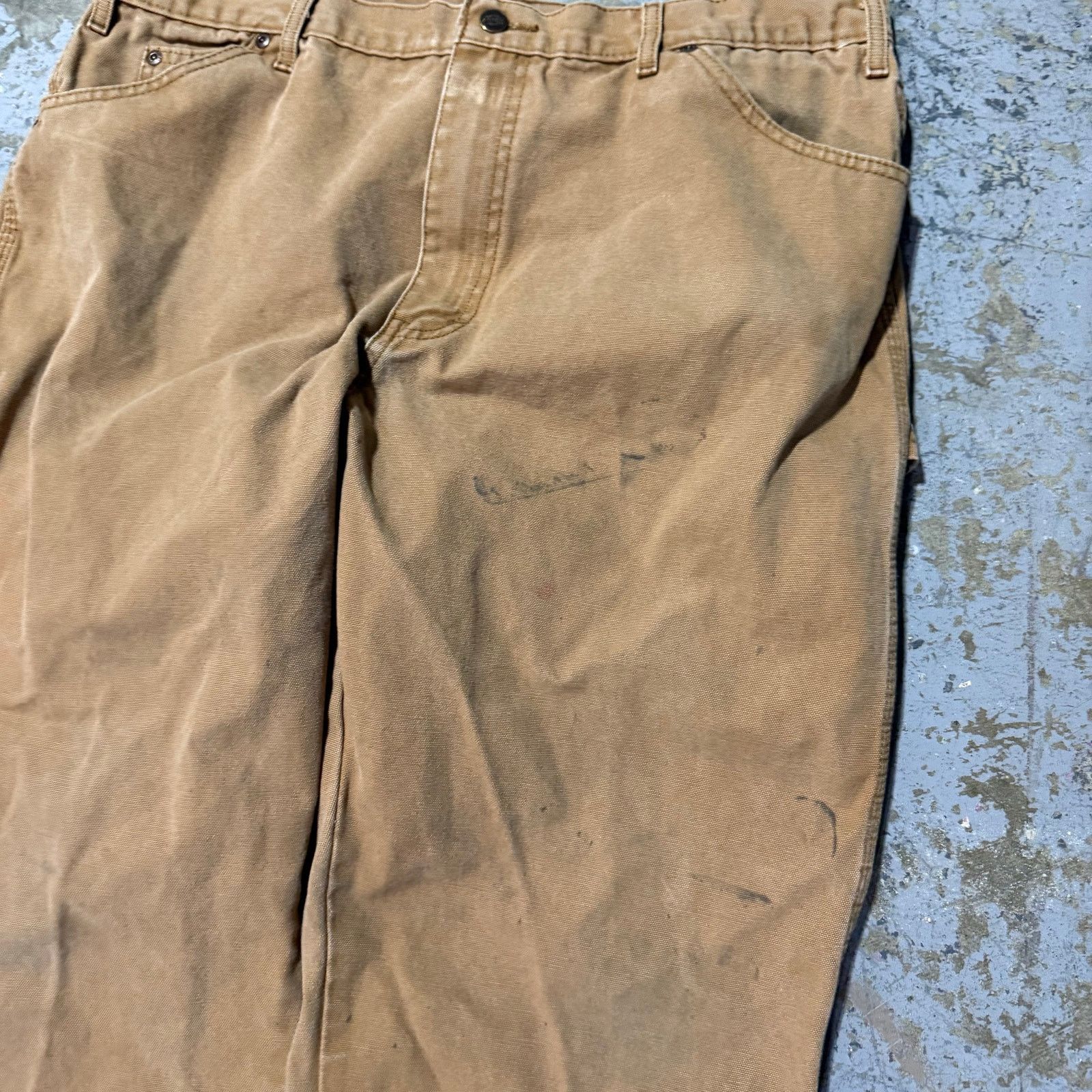 Dickies Vintage Dickies Canvas Utility Carpenter Pants Size US 37 - 5 Thumbnail