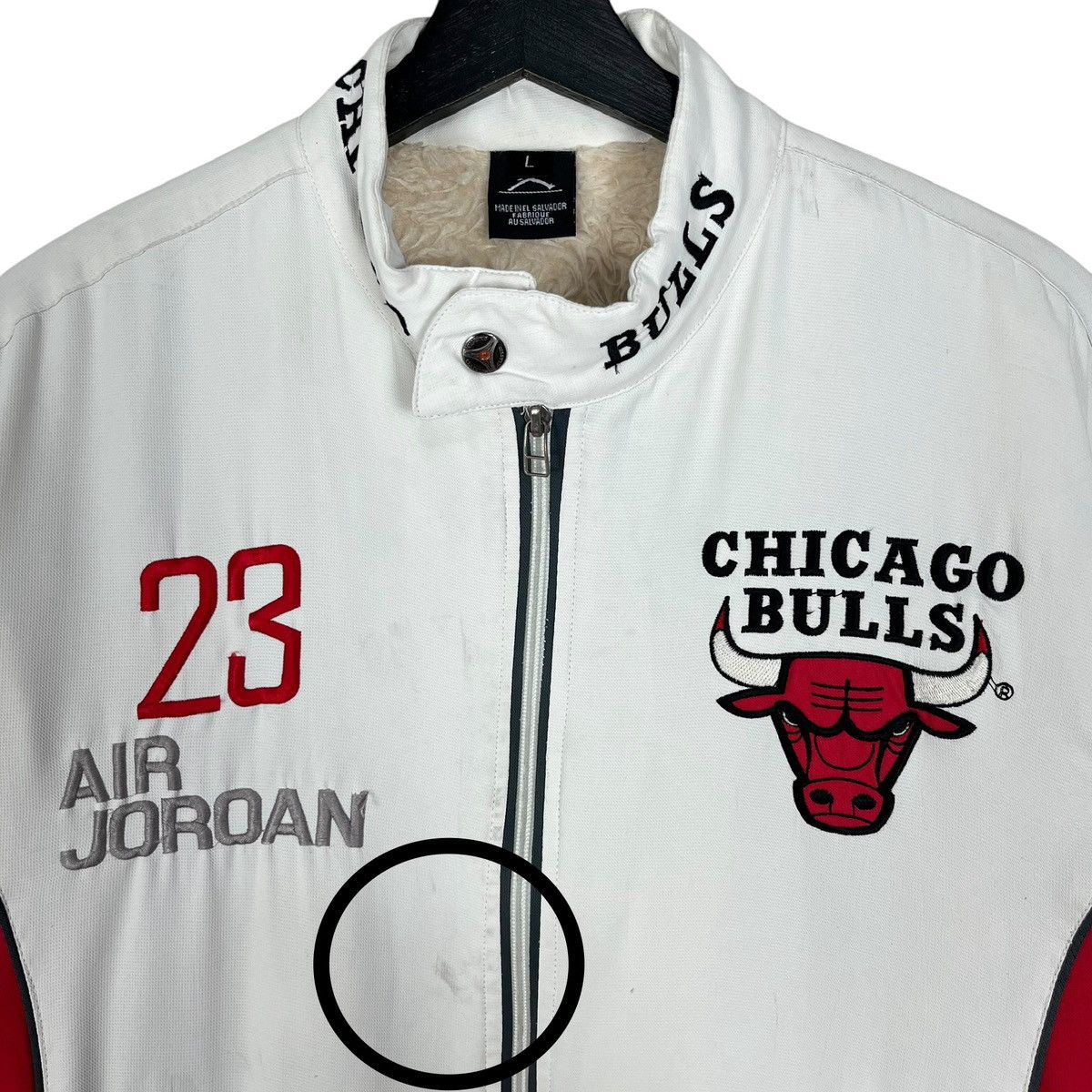 Jordan Brand × NBA Air Jordan Chicago Bulls Zipper Jacket Size US L / EU 52-54 / 3 - 2 Thumbnail