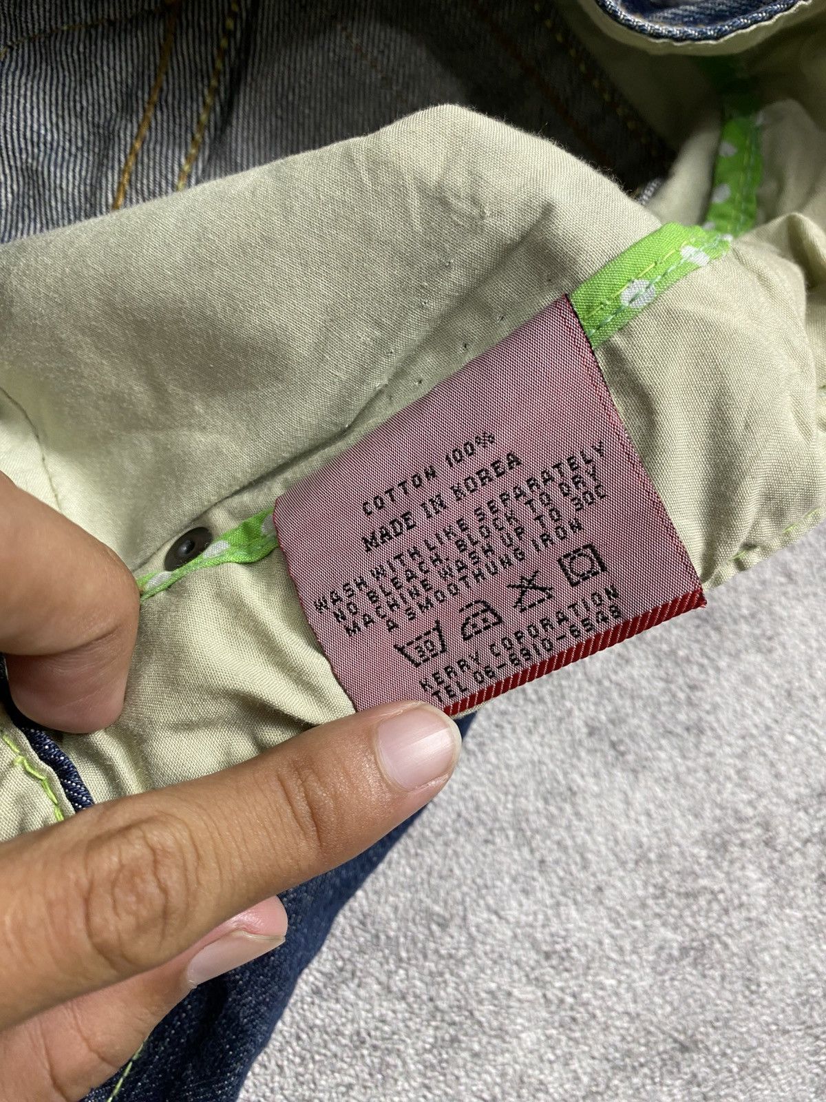 Japanese Brand 2000s Anna Kenny Front stich flare jean Size US 29 - 6 Thumbnail