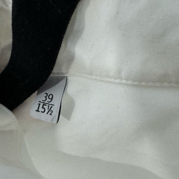 Valentino Valentino Button-Down Shirt White Men’s Size 39/15.5 Size US M / EU 48-50 / 2 - 3 Thumbnail