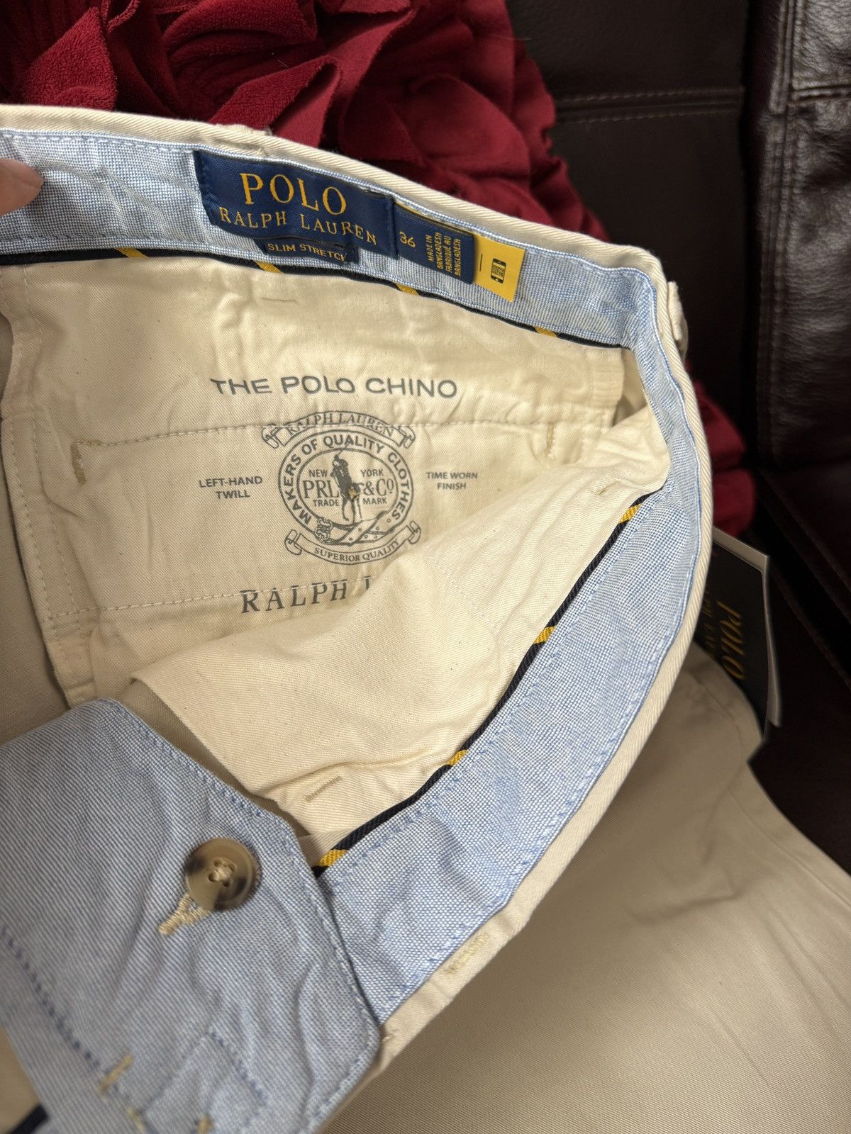Polo Ralph Lauren Polo Ralph Lauren Shorts Men's Size 36 Fit White 9" Size US 36 / EU 52 - 7 Thumbnail