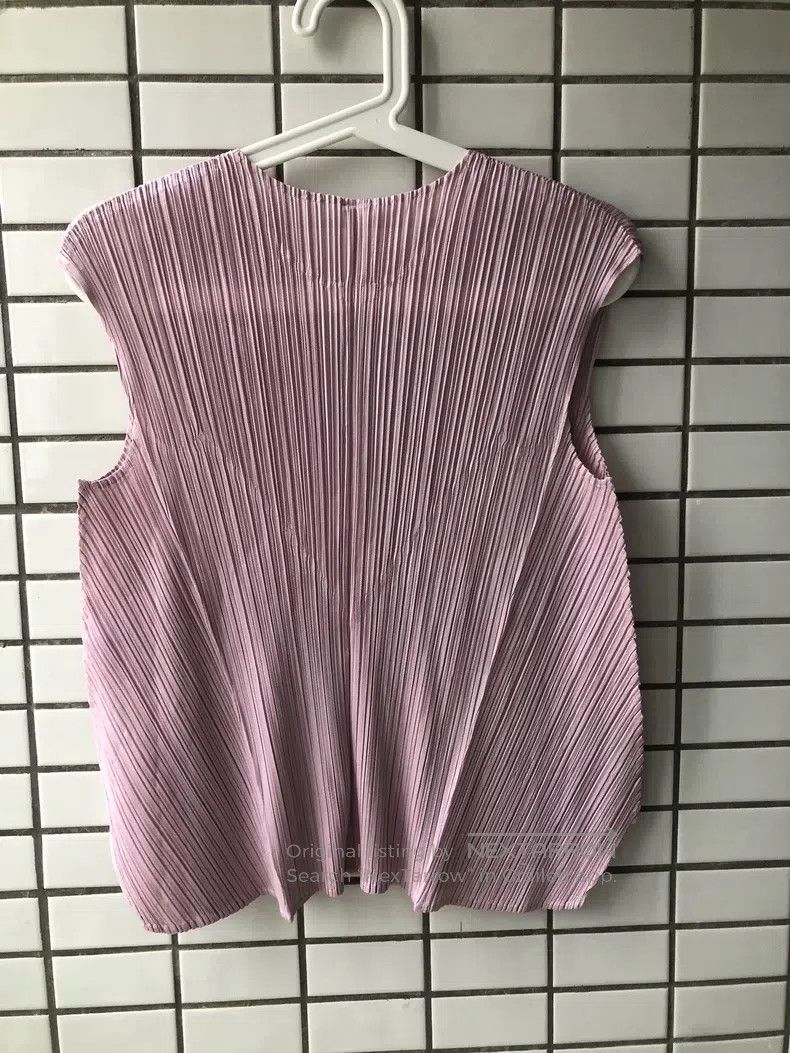 Issey Miyake Issey Miyake Pink Vest Size L / US 10 / IT 46 - 4 Thumbnail