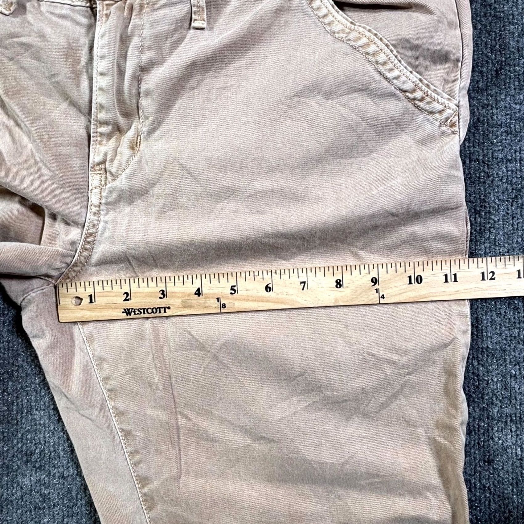 Levi's VINTAGE Levi's Chino Pant Women's 12 Beige Cotton Casual Office Preppy 90s Retro Womens Size 34" / US 12 / IT 48 - 7 Thumbnail