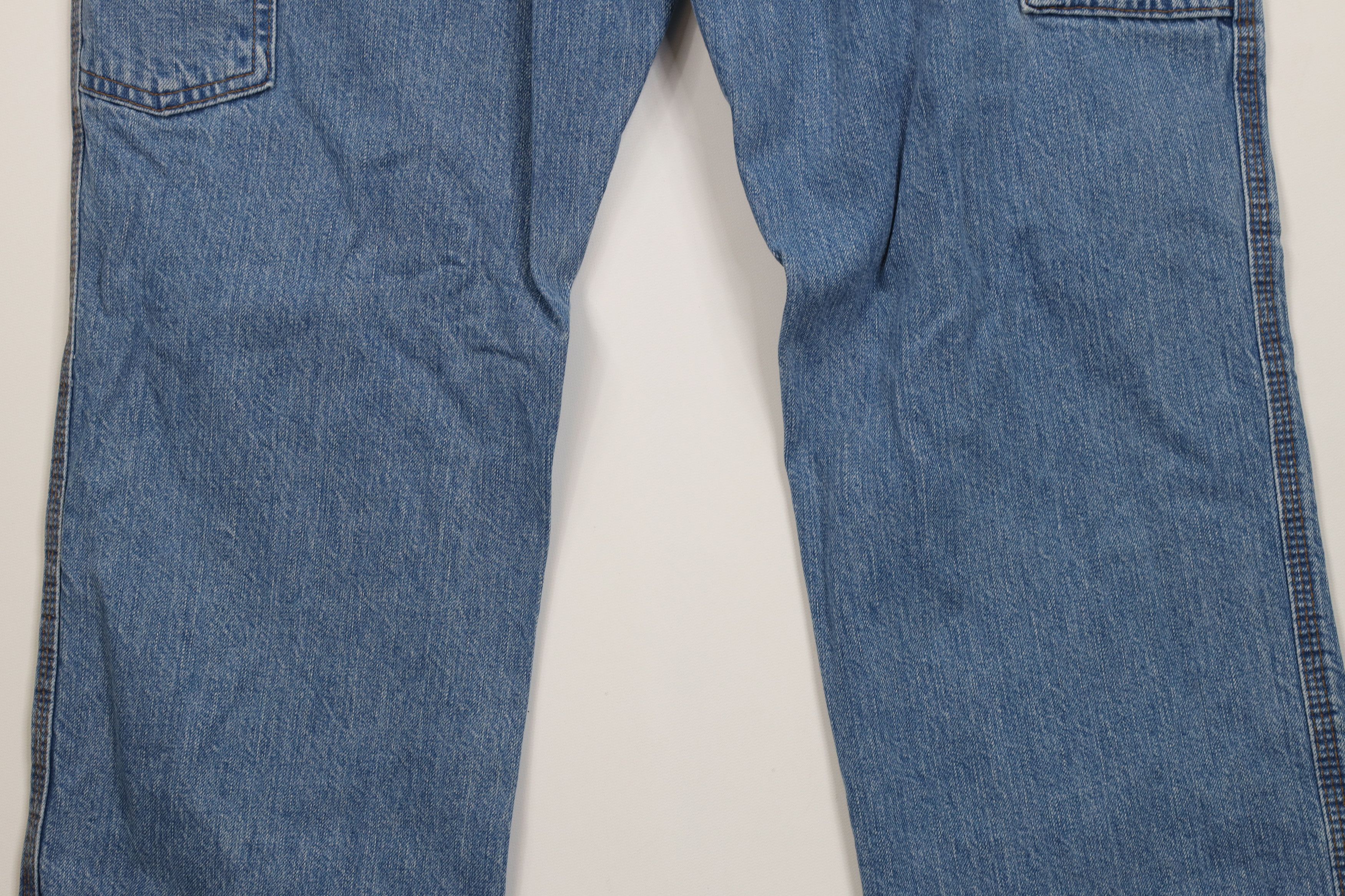 Carhartt Vintage Y2K Carhartt Spell Loose Fit Denim Jeans Blue Cotton Size US 33 - 11 Thumbnail