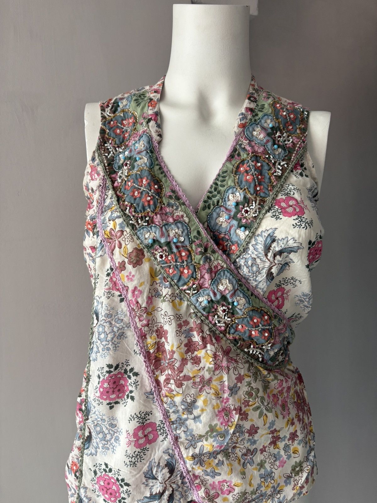 Vintage y2k Derhy blouse Size L / US 10 / IT 46 - 10 Thumbnail