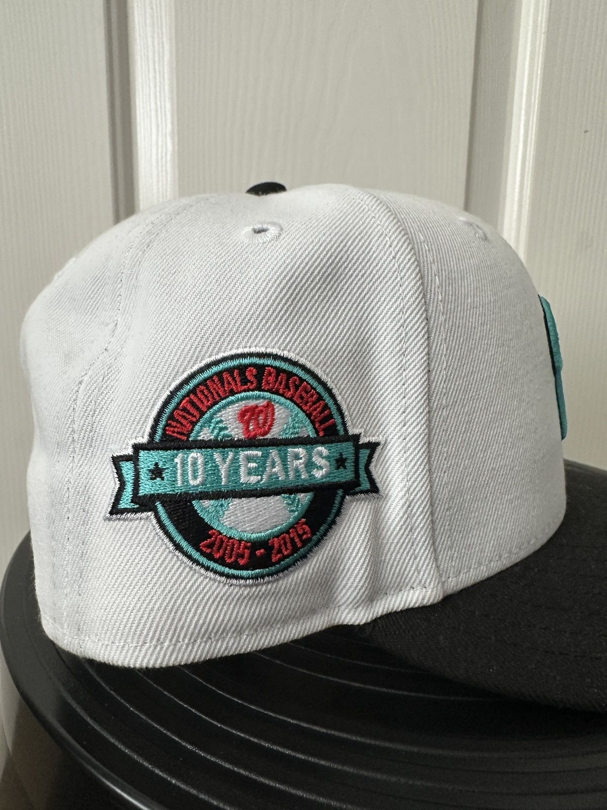 Hat Club Hatclub Washington Nationals fitted size 7 1/2 Size ONE SIZE - 2 Thumbnail