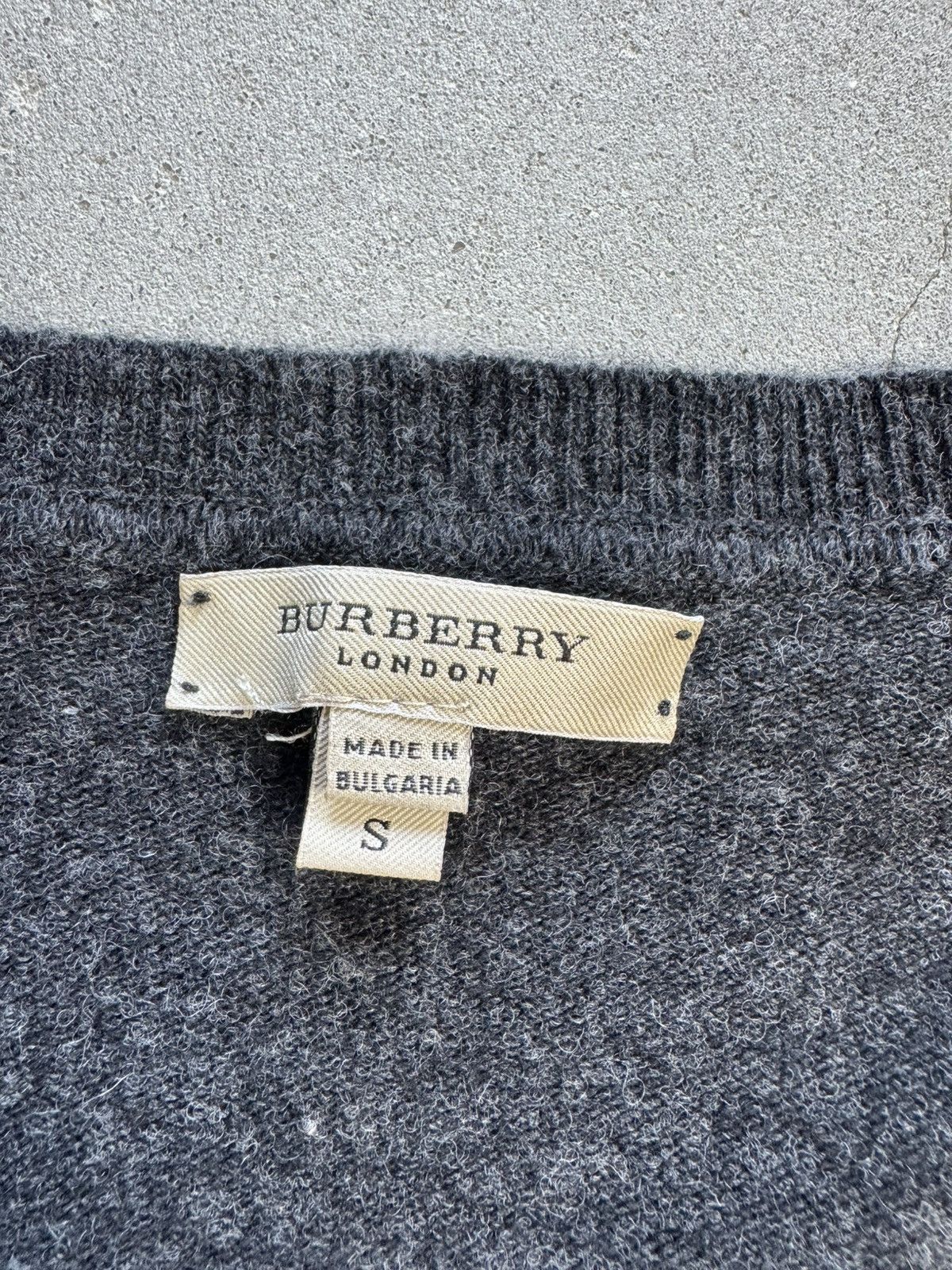 Burberry × Vintage Vintage Burberry London Women Cardigan Small Size S / US 4 / IT 40 - 4 Thumbnail
