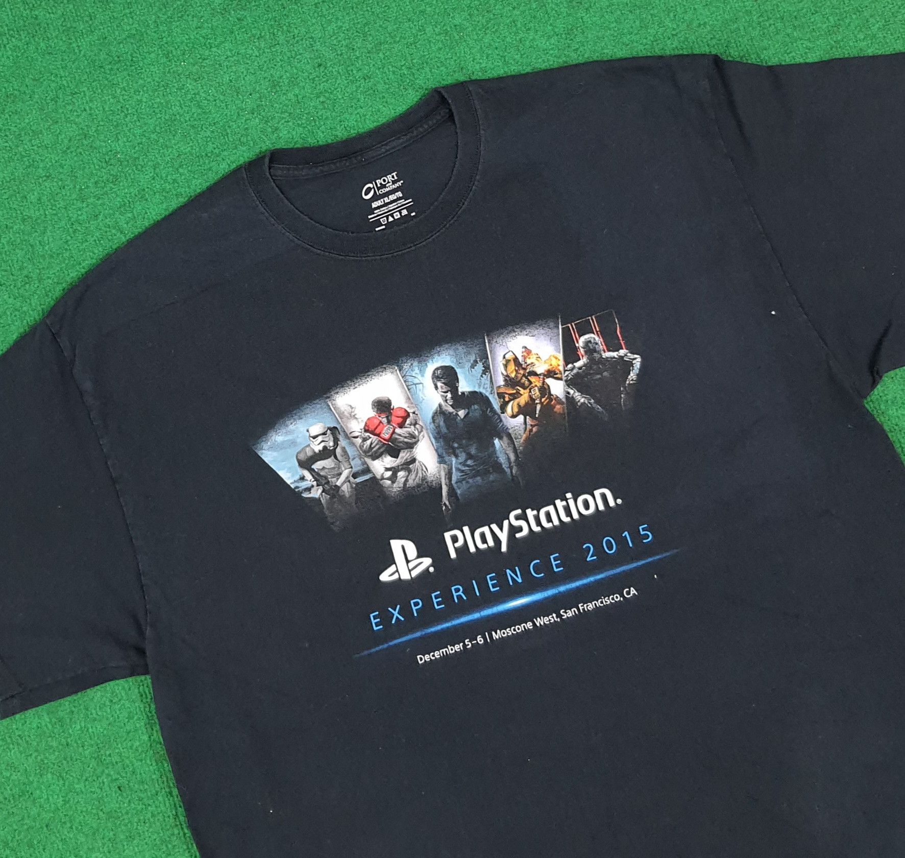 Playstation × The Game × Vintage Vintage Playstation Game Expereince 2015 Tshirt Size US XL / EU 56 / 4 - 2 Thumbnail