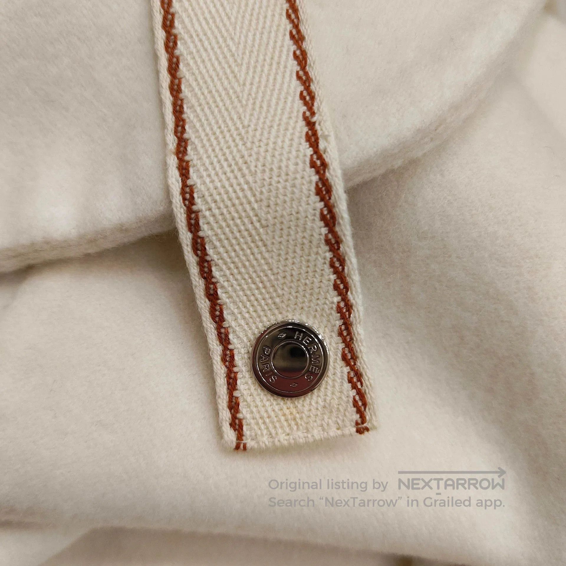 Hermes hermes white long-sleeve cashmere coat. Size US S / EU 44-46 / 1 - 5 Thumbnail