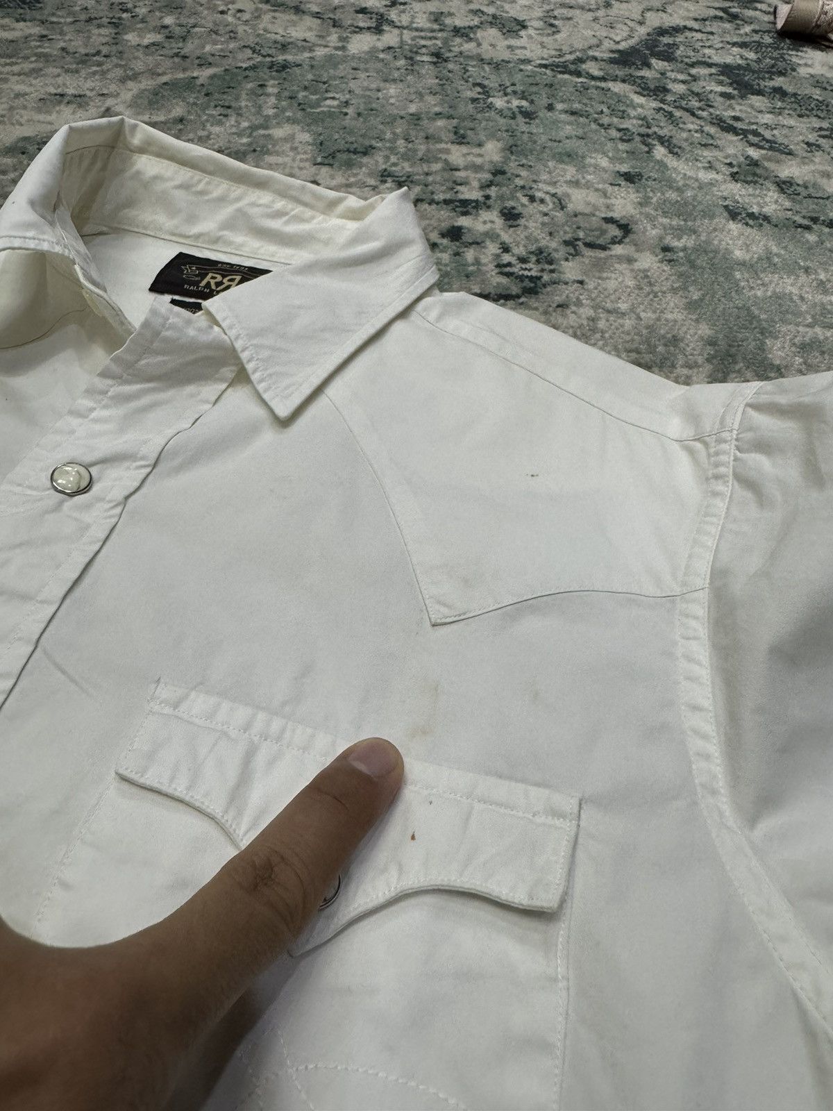 RRL Ralph Lauren RRL WESTERN SNAP BUTTON SHIRT Size US S / EU 44-46 / 1 - 10 Thumbnail