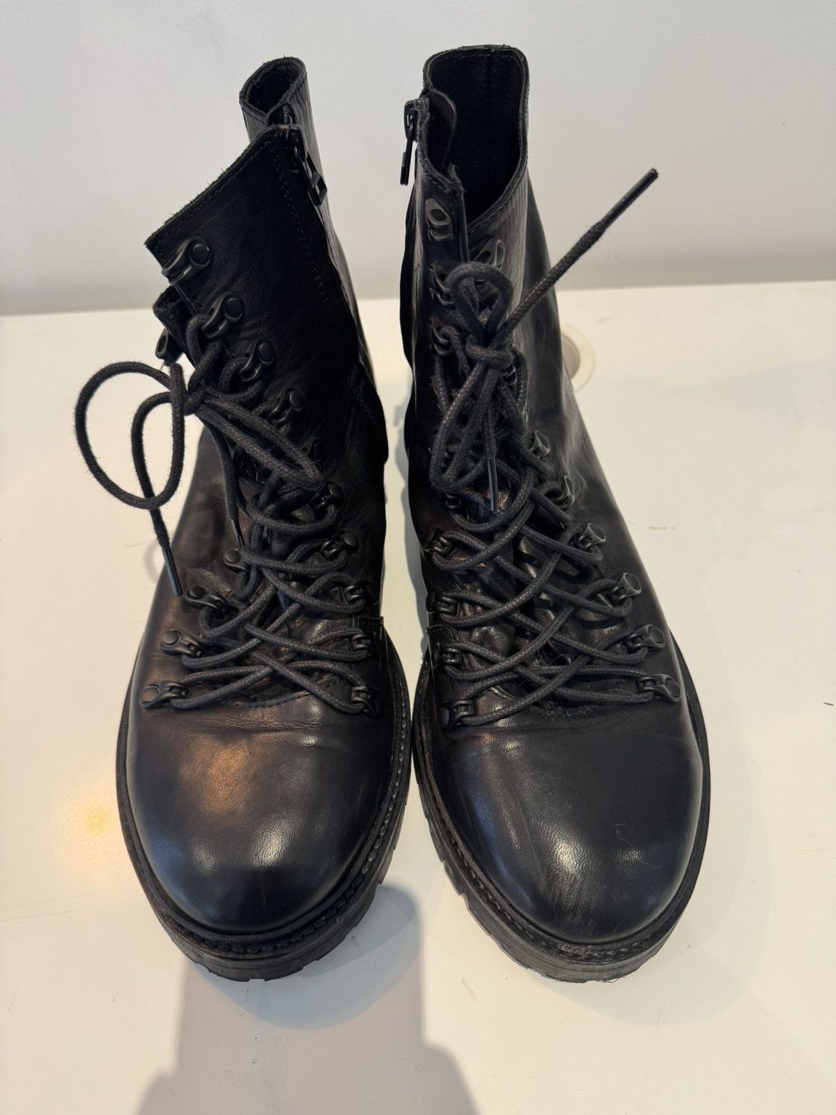 Yohji Yamamoto Yohji horse leather trekking boots Size US 10 / EU 43 - 3 Thumbnail