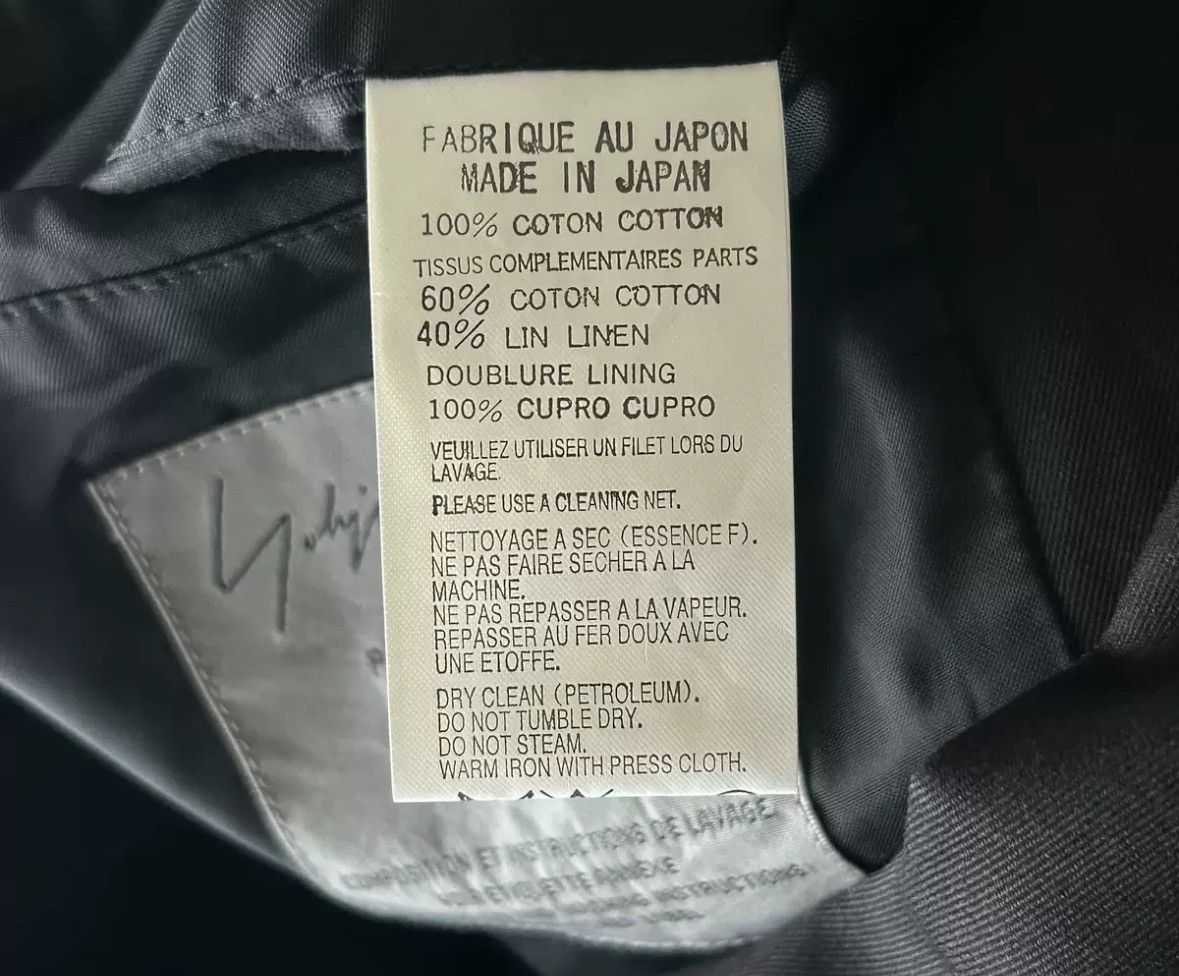 Yohji Yamamoto Yohji Yamamoto 07ss asymmetrical double suit 2412-Nextarrow Size US L / EU 52-54 / 3 - 5 Thumbnail
