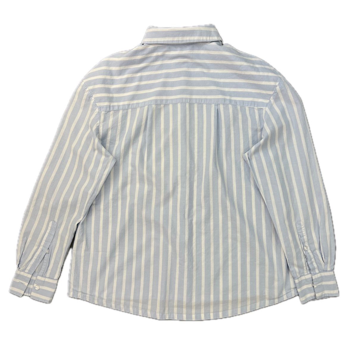 Designer EU Designer Pinstriped Button Up Shirt Size US XS / EU 42 / 0 - 2 Thumbnail