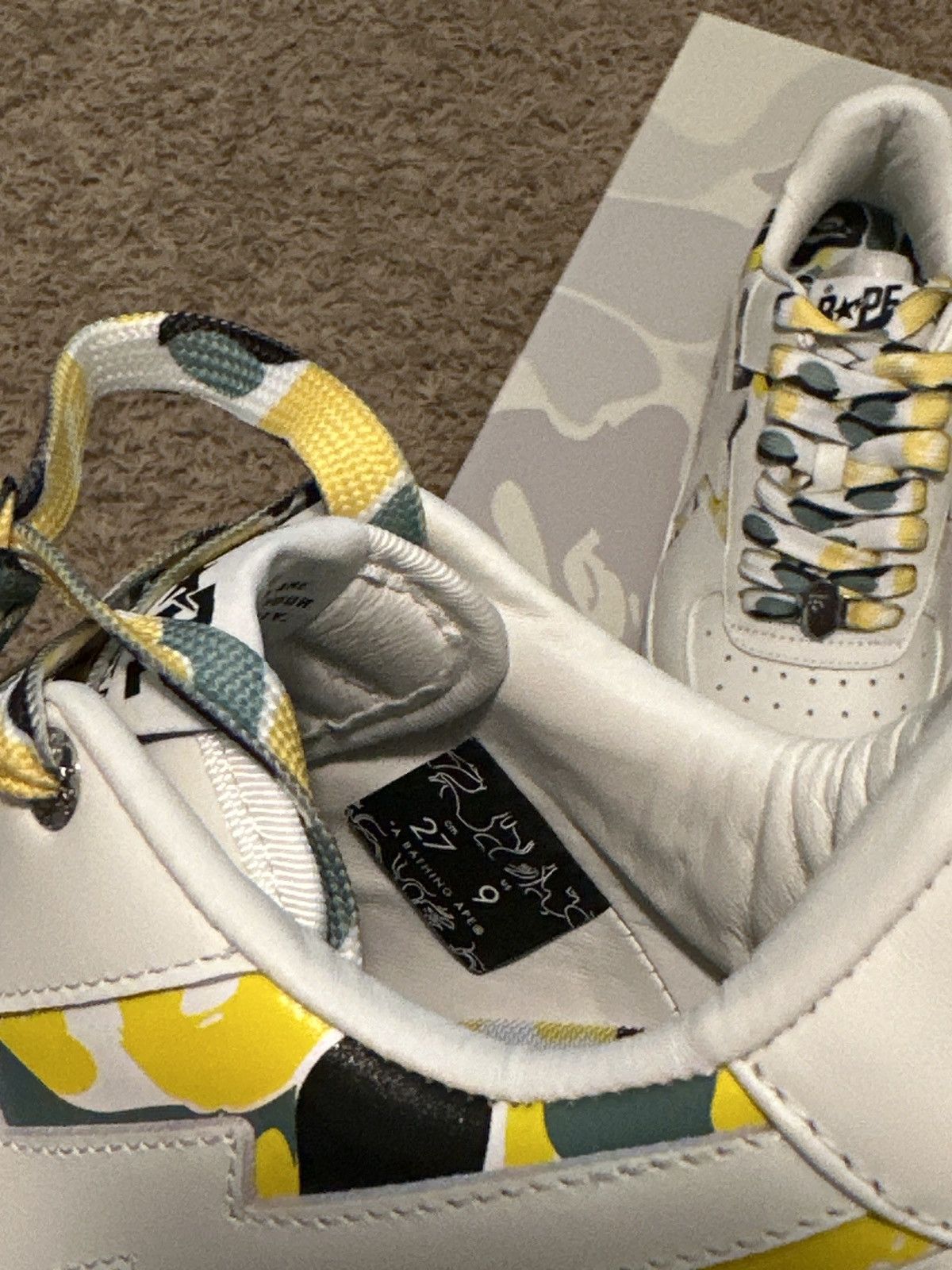 Bape Bapesta City Camo Osaka Exclusive Size US 9 / EU 42 - 7 Thumbnail