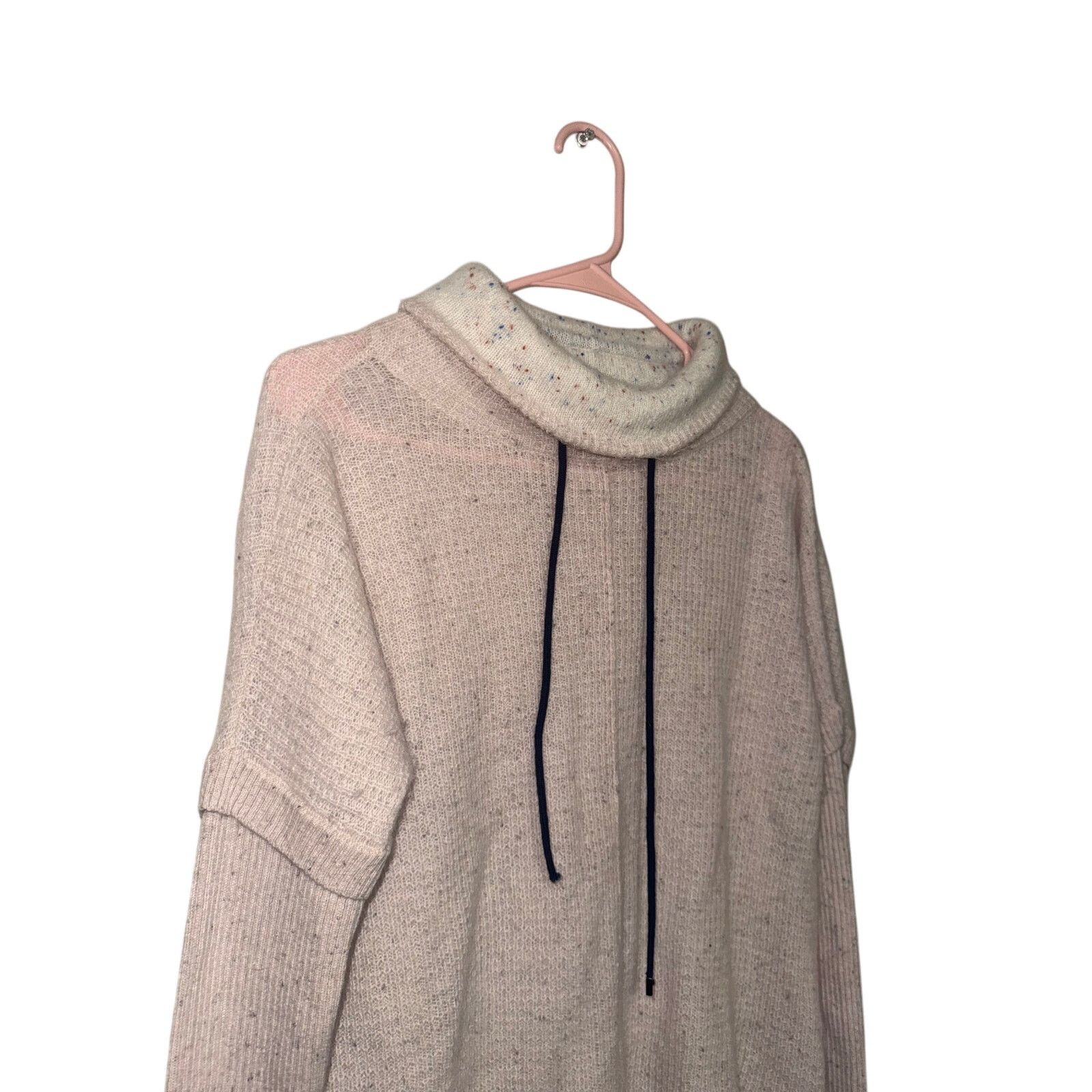 Anthropologie LT Anthropologie Cashmere Mock Neck Sweater - Large Size L / US 10 / IT 46 - 2 Thumbnail