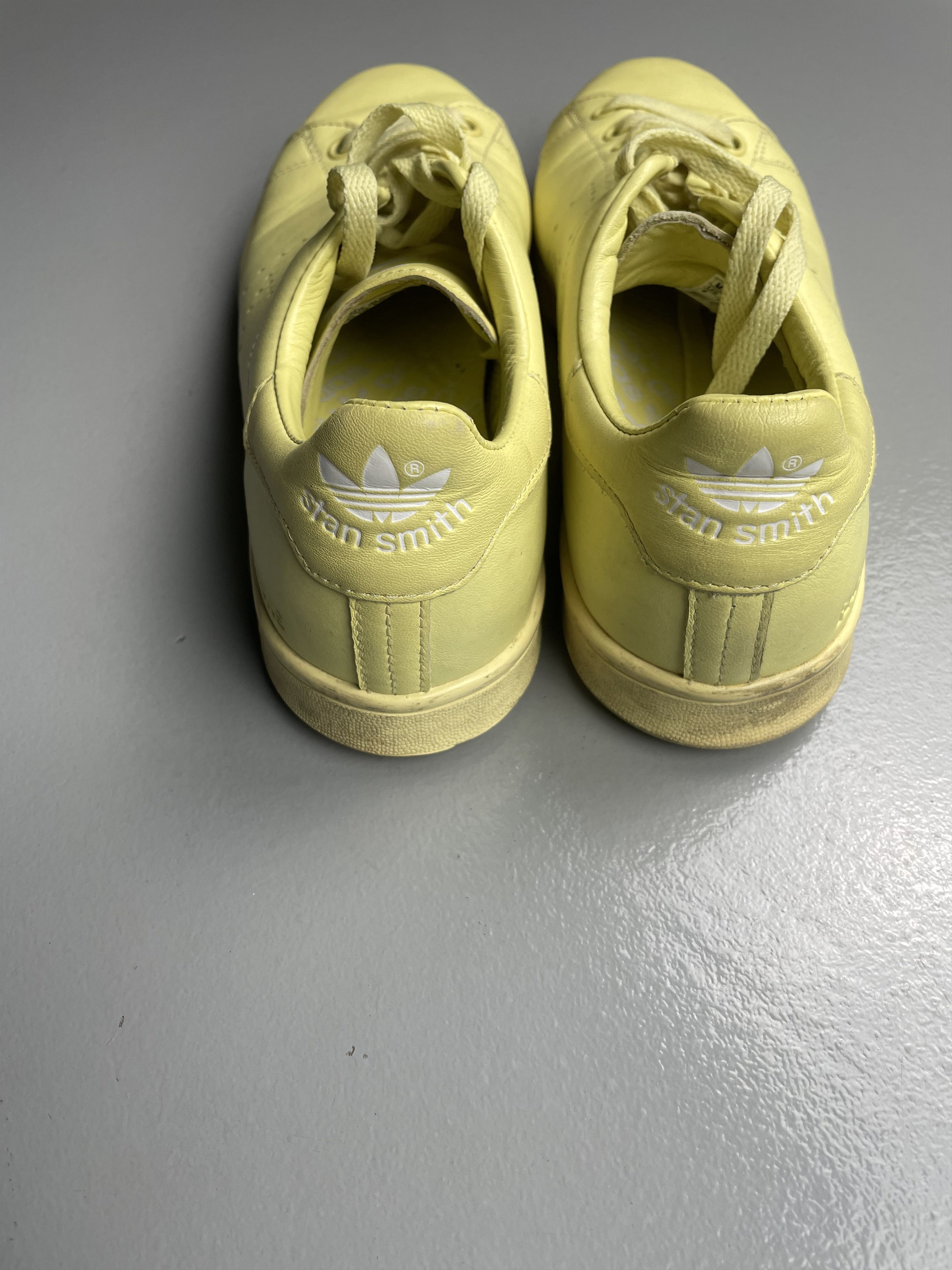 Adidas × Raf Simons adidas X Raf Simons S/S 2016 Stan Smith (Blush Yellow) Size US 8 / EU 41 - 5 Thumbnail