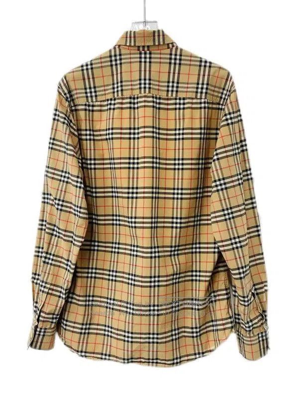 Burberry Burberry Brown Cotton Women's Shirt. Size S / US 4 / IT 40 - 2 Thumbnail
