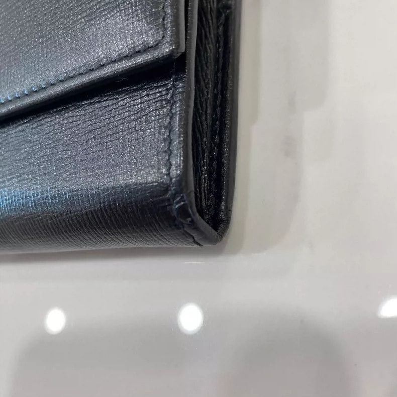 Gucci Gucci Wallet with Gold Logo-2506 Size ONE SIZE - 6 Thumbnail