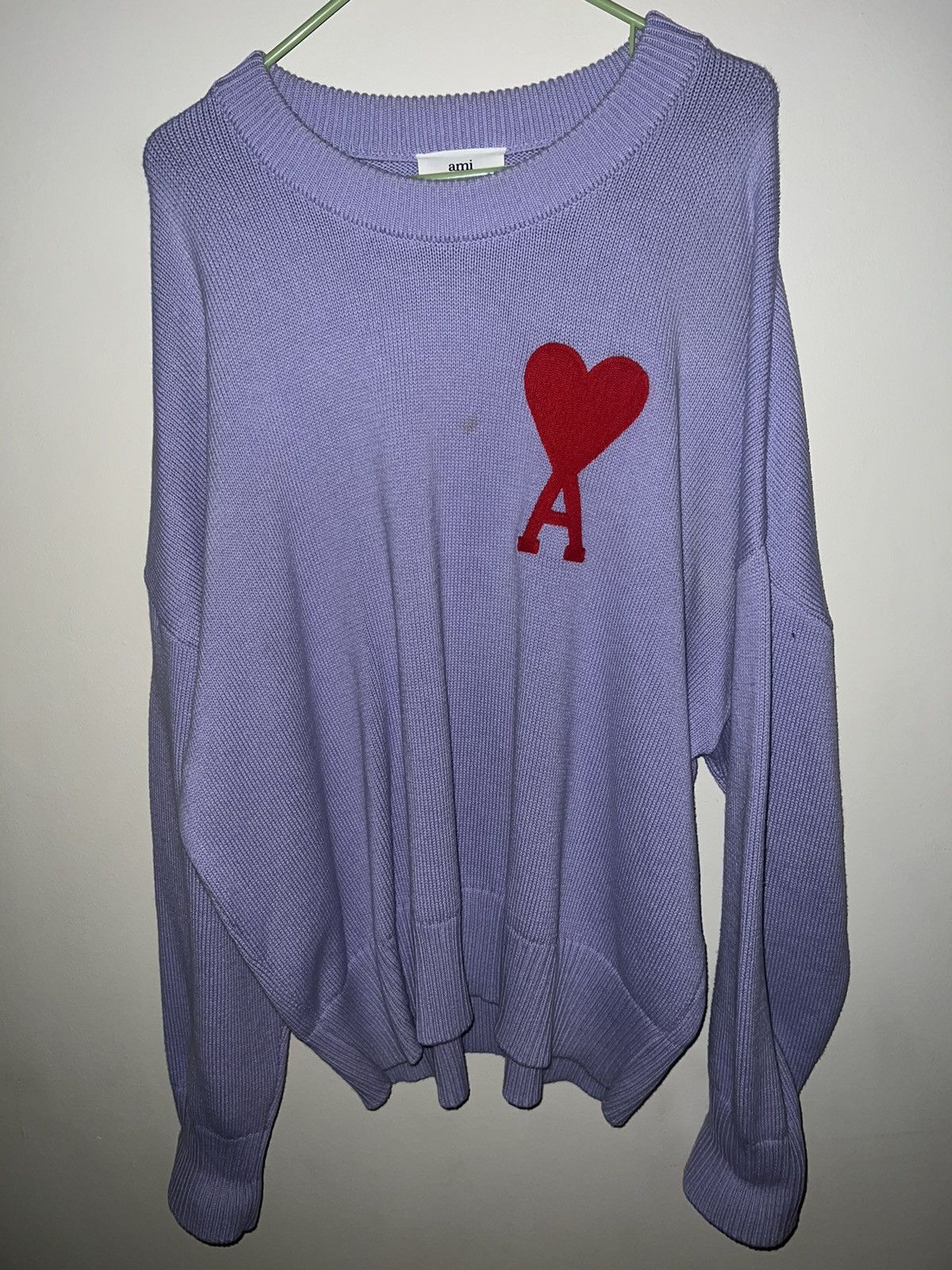 image of Ami De Coeur Sweater Lilac in Purple, Men's (Size XL)