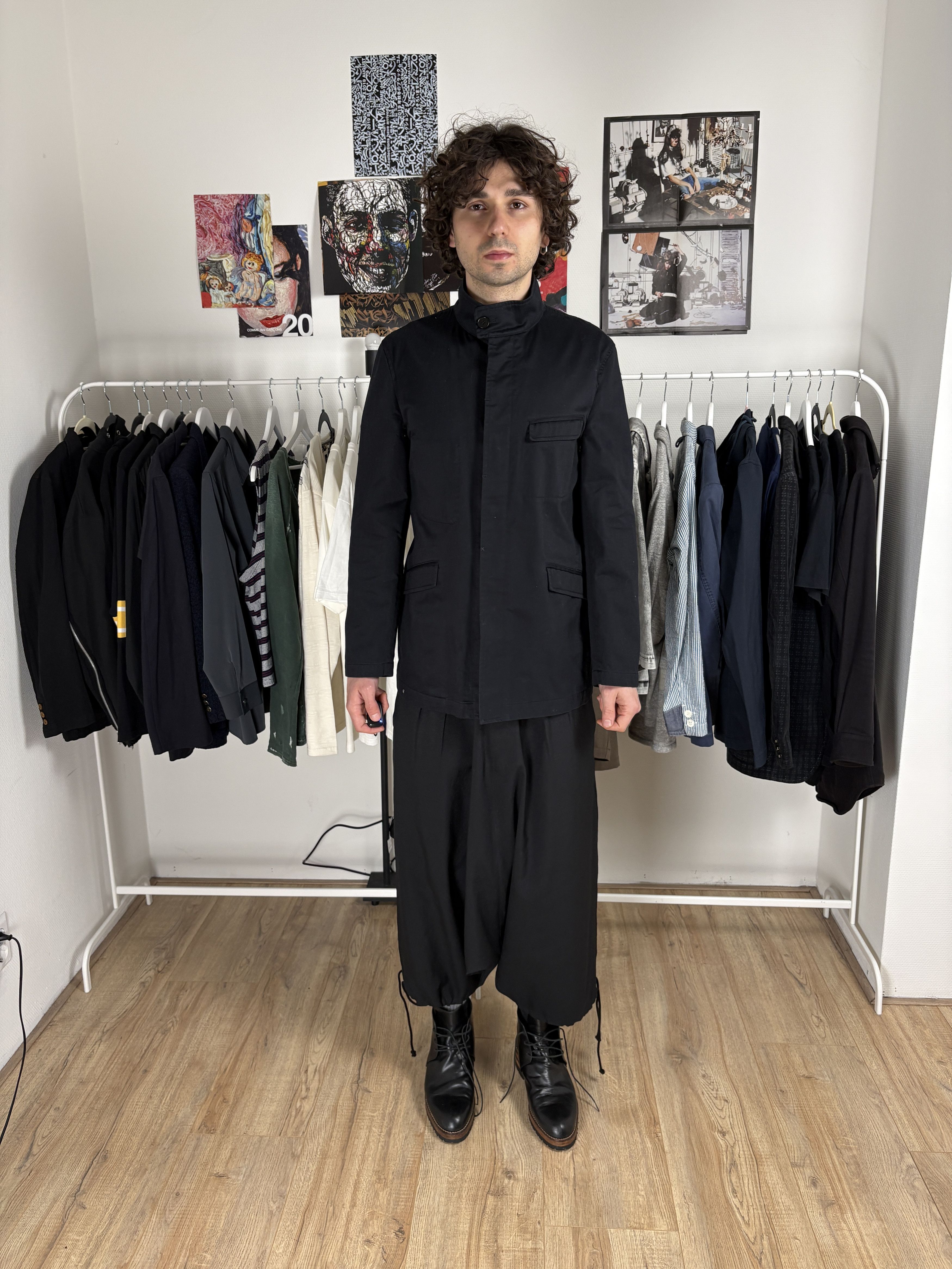 Yohji Yamamoto Yohji Yamamoto AAR Archive Field Jacket Black Size US L / EU 52-54 / 3 - 3 Thumbnail