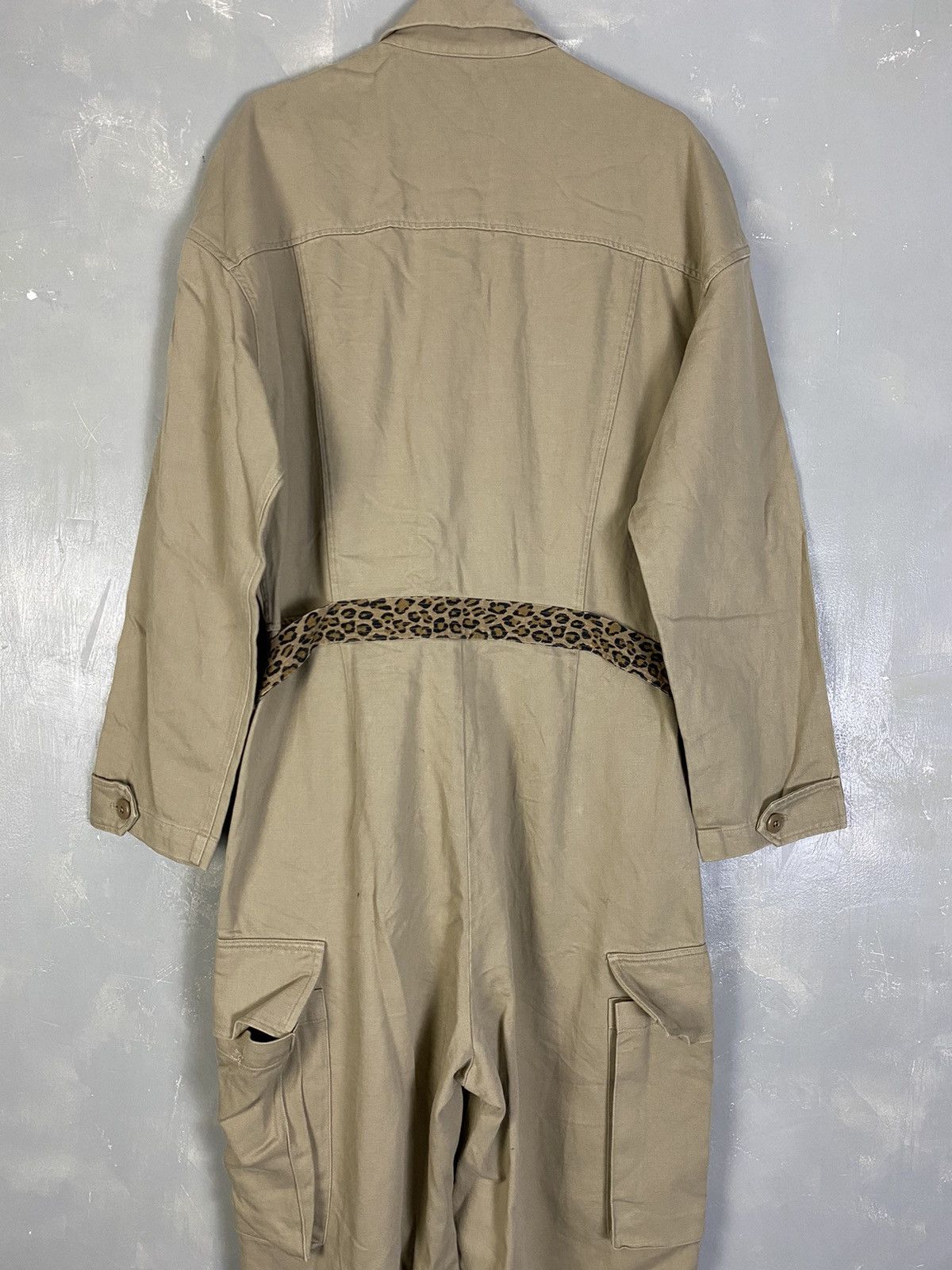 R13 R13 Leopard Belt Cargo Coveralls Size M / US 6-8 / IT 42-44 - 8 Thumbnail