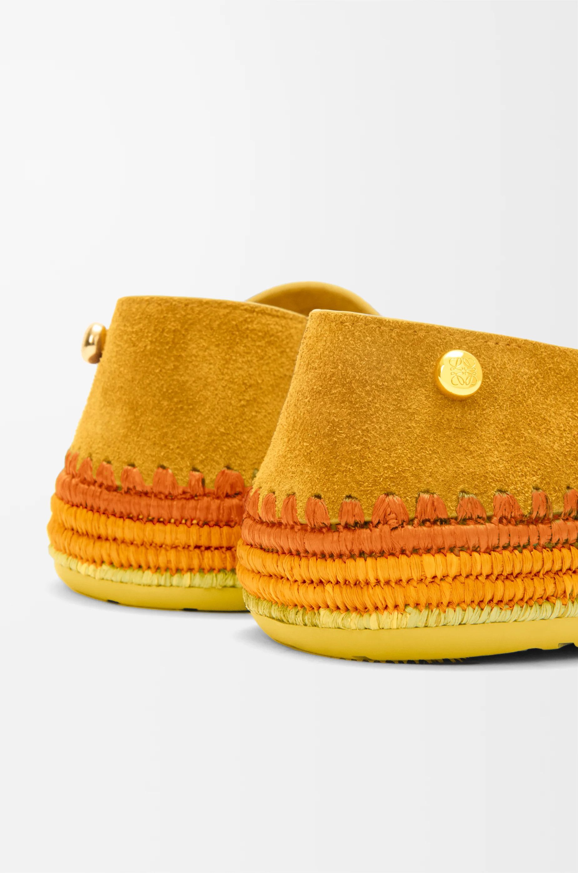 Loewe o1in1g0426 RIO Slippers Espadrilles in Orange Size US 7 / IT 37 - 5 Thumbnail