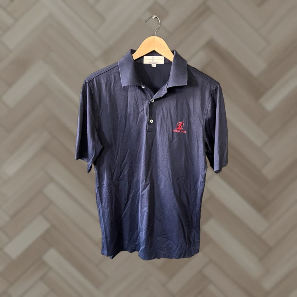 Vintage VINTAGE Fairway & Greene Mens Polo Shirt Golf Blue Short Sleeve Mauna Lani Size S Size US S / EU 44-46 / 1 - 1 Thumbnail