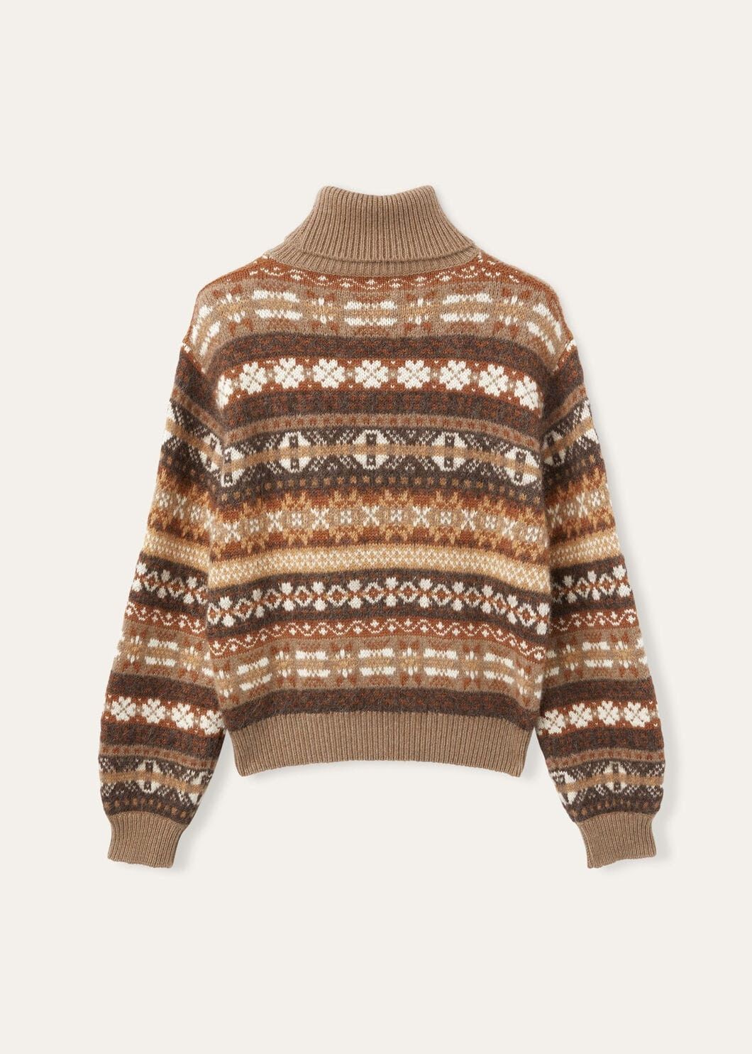 Loro Piana o1w1db10825 FAO5809 Scopello Turtleneck Sweater Multicolor Size XS / US 0-2 / IT 36-38 - 6 Thumbnail