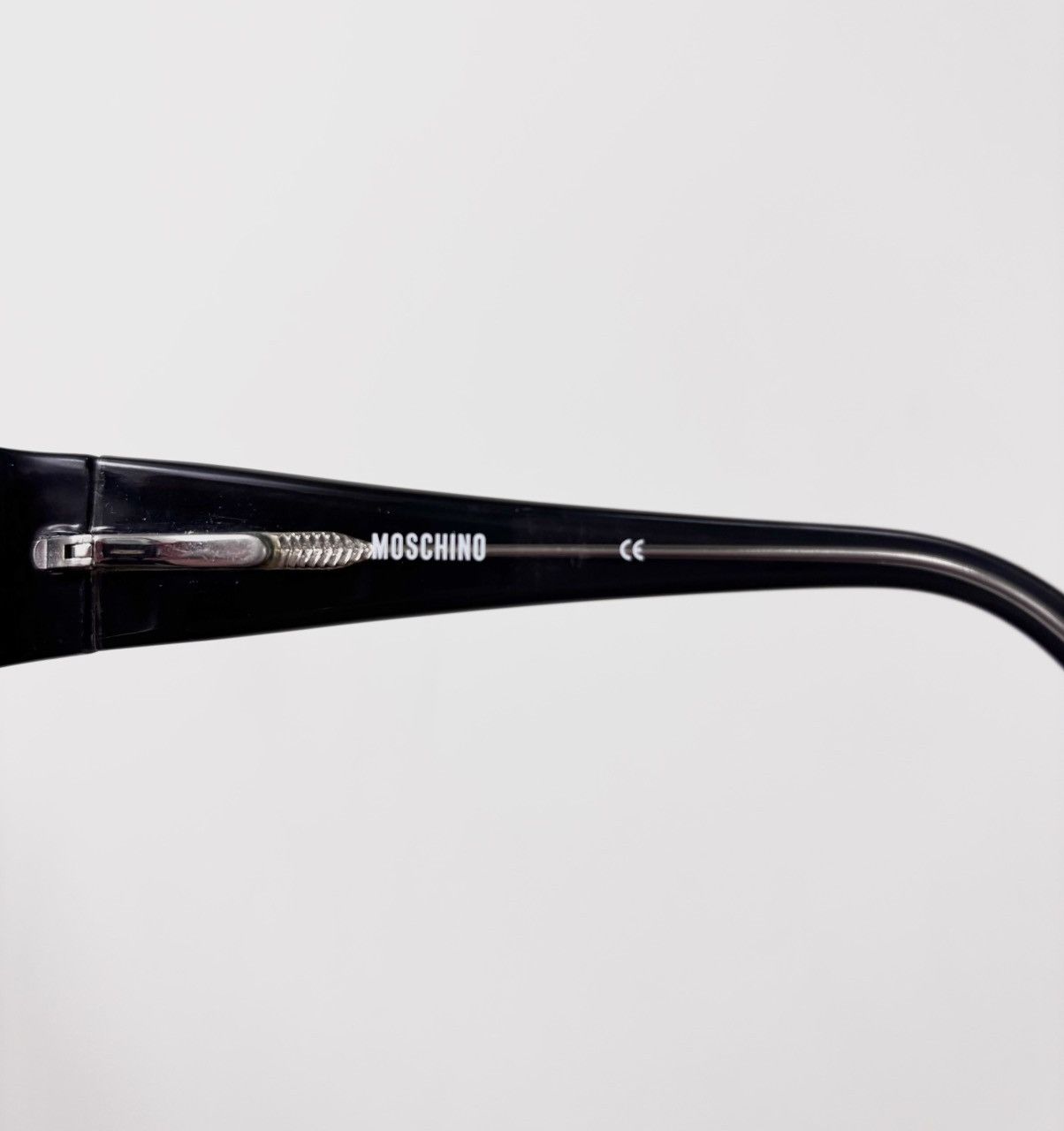 Moschino Moschino Eyeglasses Frame Rectangle Black M3733-V Size ONE SIZE - 6 Thumbnail