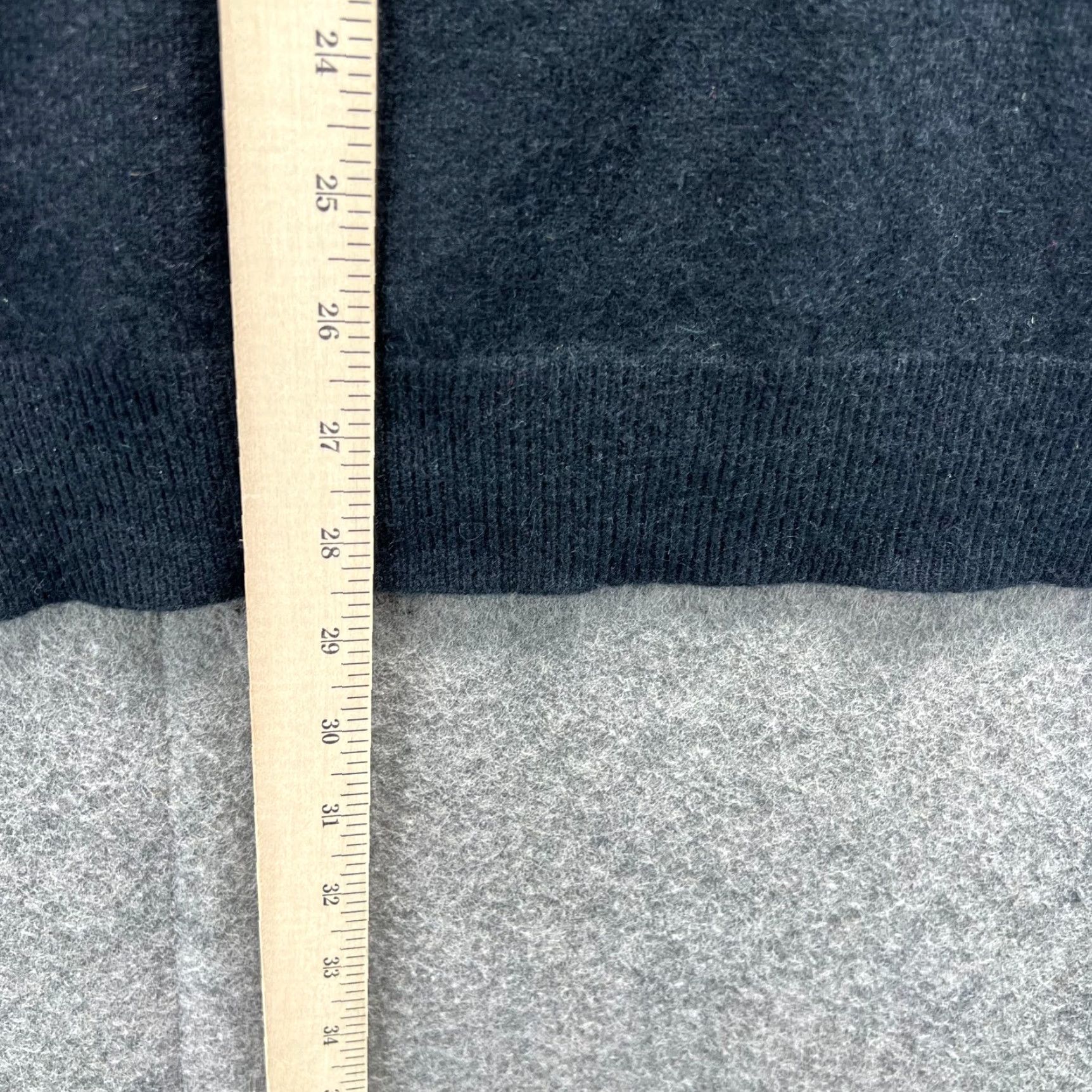 Saks Fifth Avenue VINTAGE Saks Fifth Avenue Pullover Sweater Mens 2XL Black Cashmere Zip Mock Neck Size US XXL / EU 58 / 5 - 4 Thumbnail