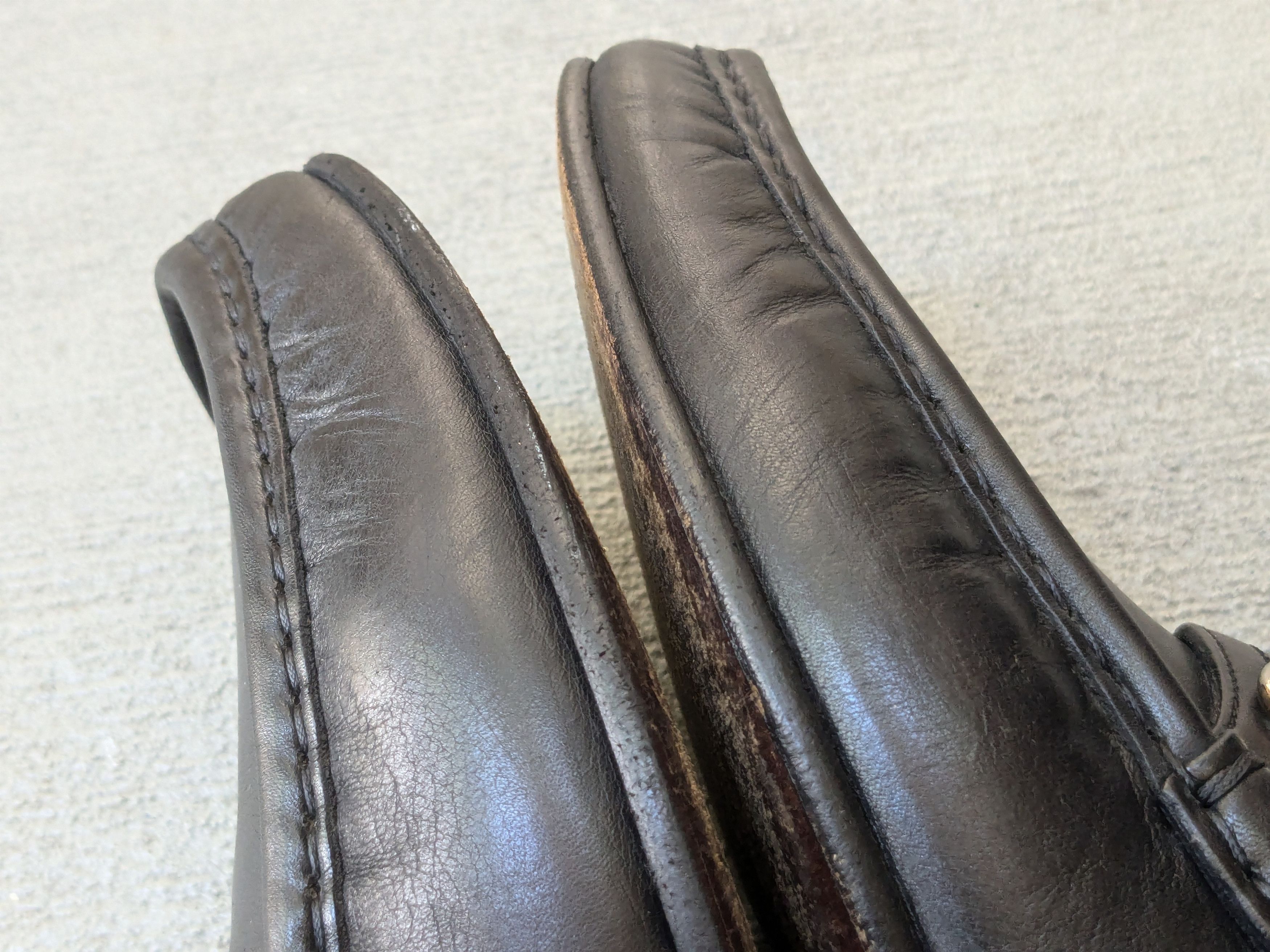 Gucci Gucci Horsebit Loafers Black 9 D Leather Italy Slip On Size US 9 / EU 42 - 9 Thumbnail