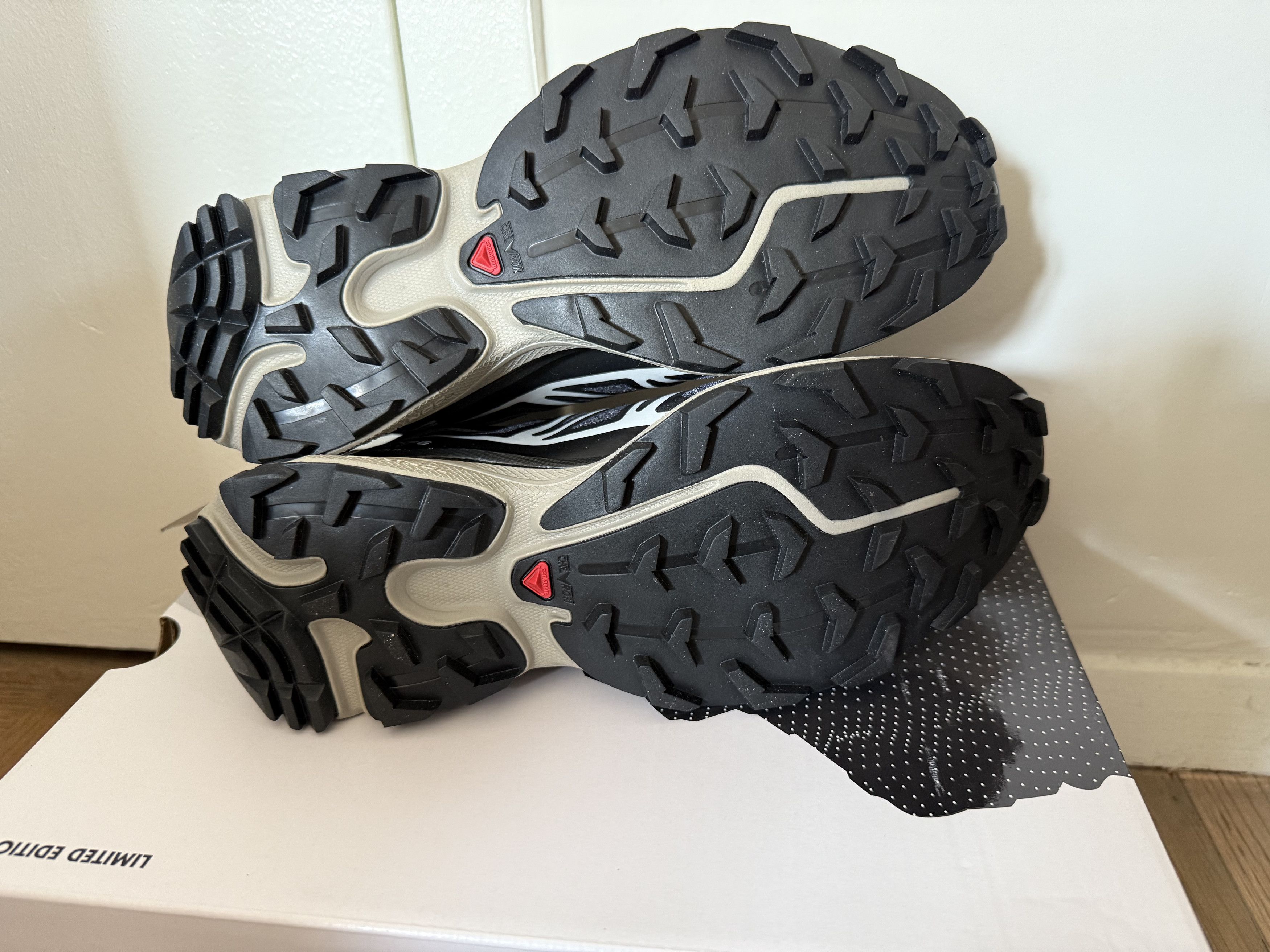 Dover Street Market × Salomon Salomon XT-6 Adv Dover Street Market Black DSM Size US 5.5 / EU 38 - 4 Thumbnail