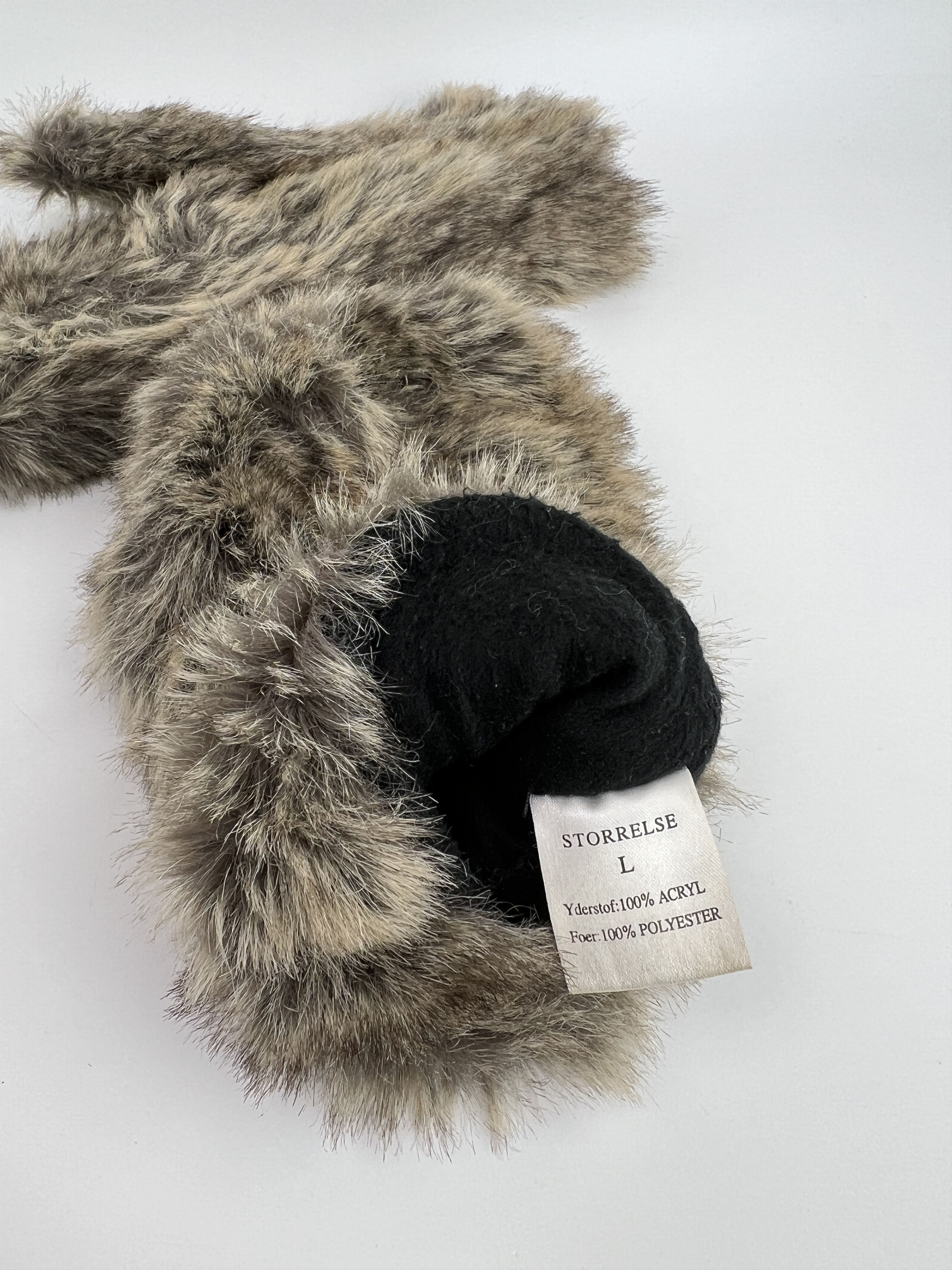 Vintage Vintage Y2K Faux Fur Fluffy Mittens Gloves Size ONE SIZE - 6 Thumbnail