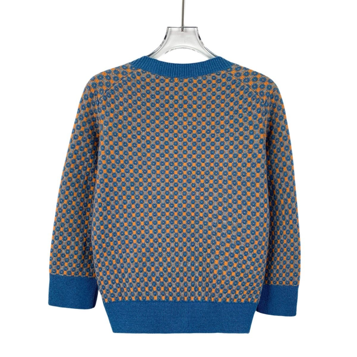 Chanel Chanel Colorblocked Cashmere Crew Neck Cardigan Size S / US 4 / IT 40 - 2 Thumbnail