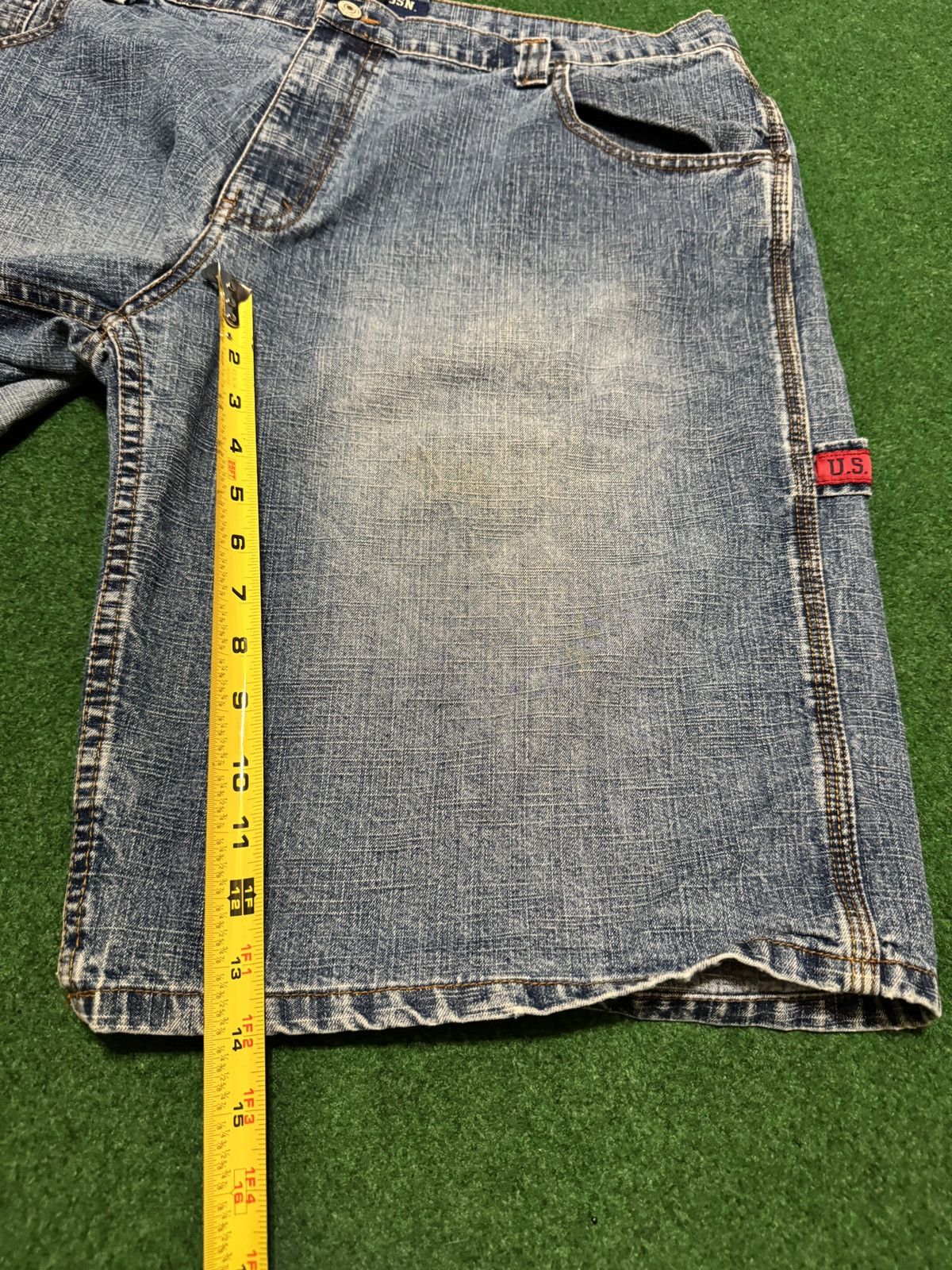 U.S. Polo Assn. × Vintage Y2K Baggy Carpenter Jorts Skater Grunge Hip Hop Shorts Size US 42 / EU 58 - 6 Thumbnail