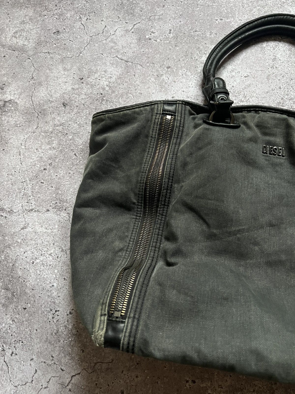 Diesel × Vintage Vintage Diesel Washed Denim Bag Size ONE SIZE - 5 Thumbnail
