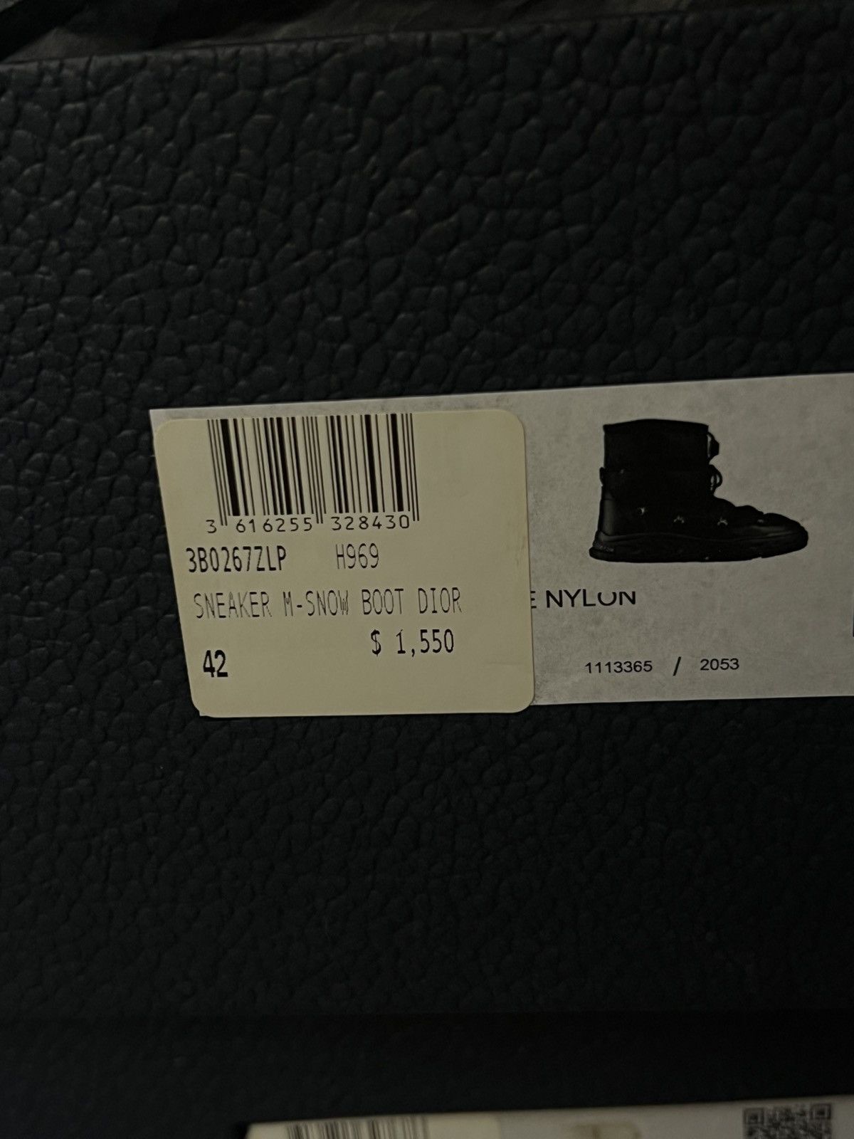 Dior Dior Black Oblique Snow Ankle Boots Size US 9 / EU 42 - 5 Thumbnail