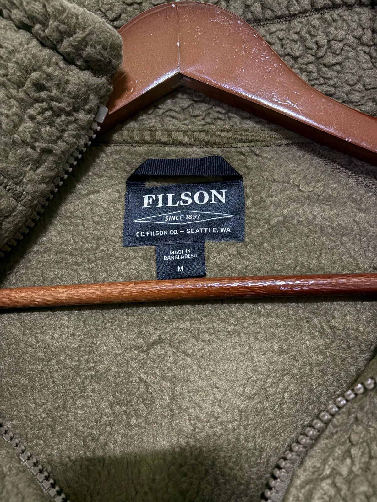 Filson Filson Sherpa Fleece Jacket Military Style Design Size US M / EU 48-50 / 2 - 10 Thumbnail