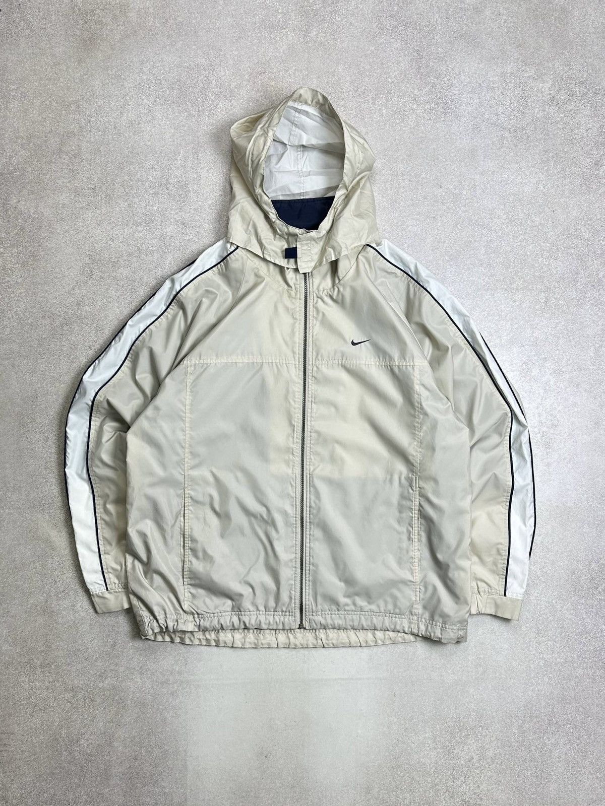 Nike Vintage Nike Nylon Hooded TN Skepta Style Y2K Jacket Rare L Size US L / EU 52-54 / 3 - 1 Thumbnail