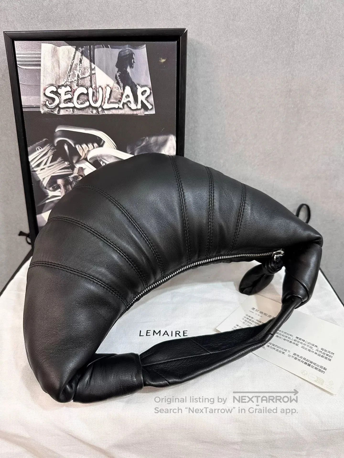 Lemaire Lemaire Fortune Crossissant Hobo Bag. Size ONE SIZE - 5 Thumbnail