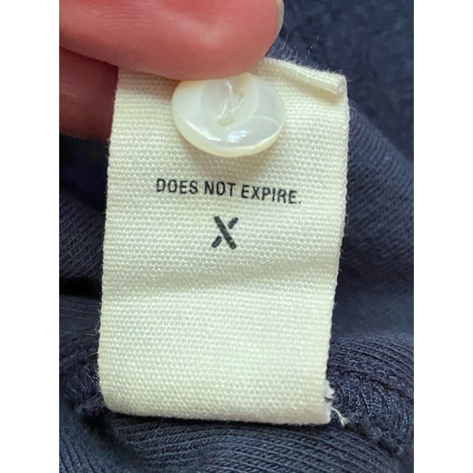 Alex Mill Alex Mill $95 Womens Benny Navy Terry Shirt Small EUC Size S / US 4 / IT 40 - 9 Thumbnail